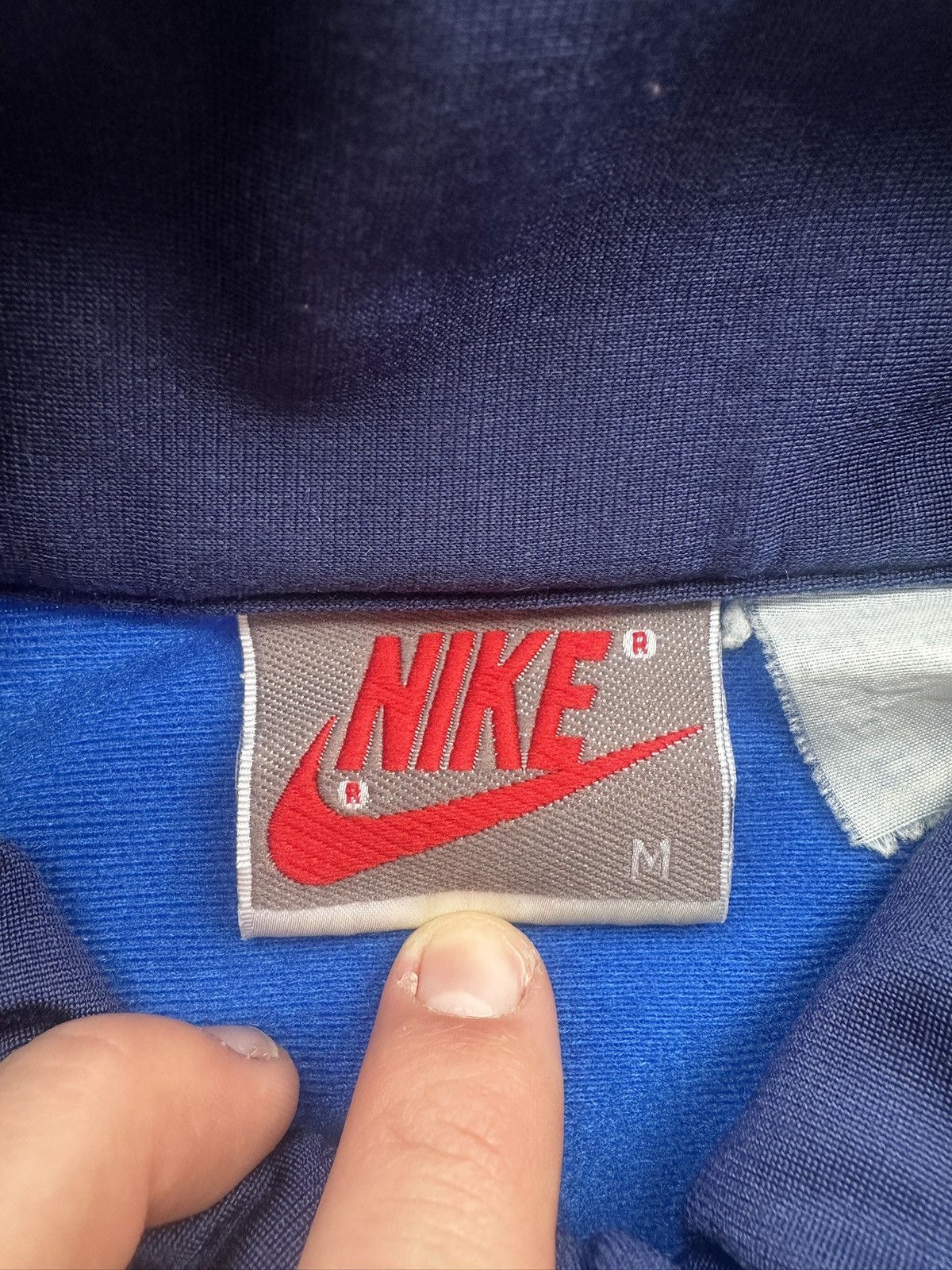 Nike Vintage 90s nike zip up Size US L / EU 52-54 / 3 - 2 Thumbnail