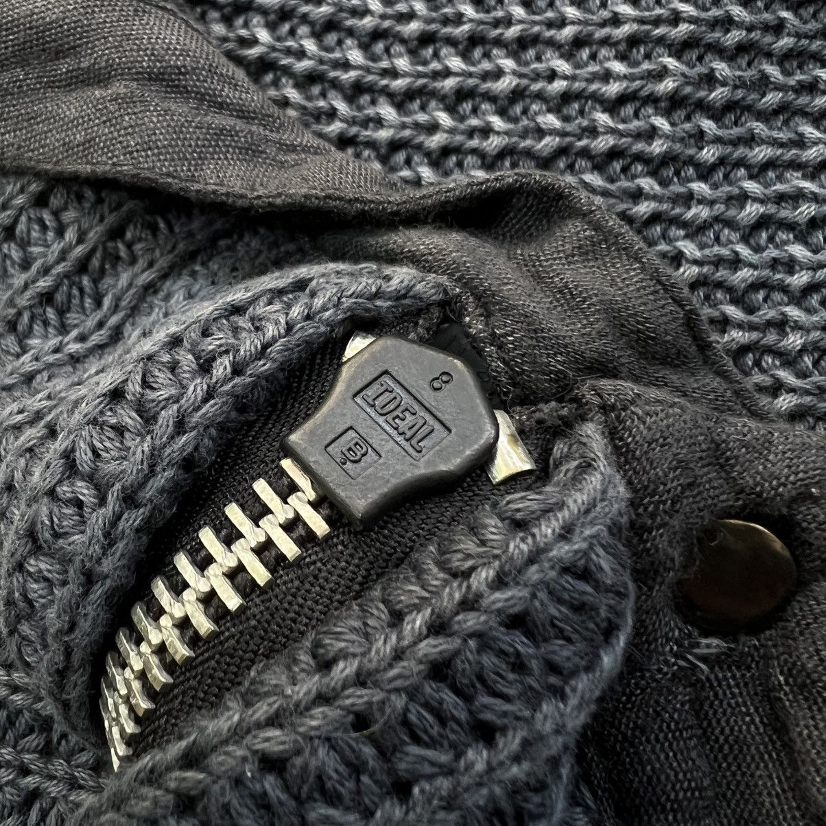 Replay Replay Rick Owen Style Zip Knitwear jacket Size US L / EU 52-54 / 3 - 7 Thumbnail