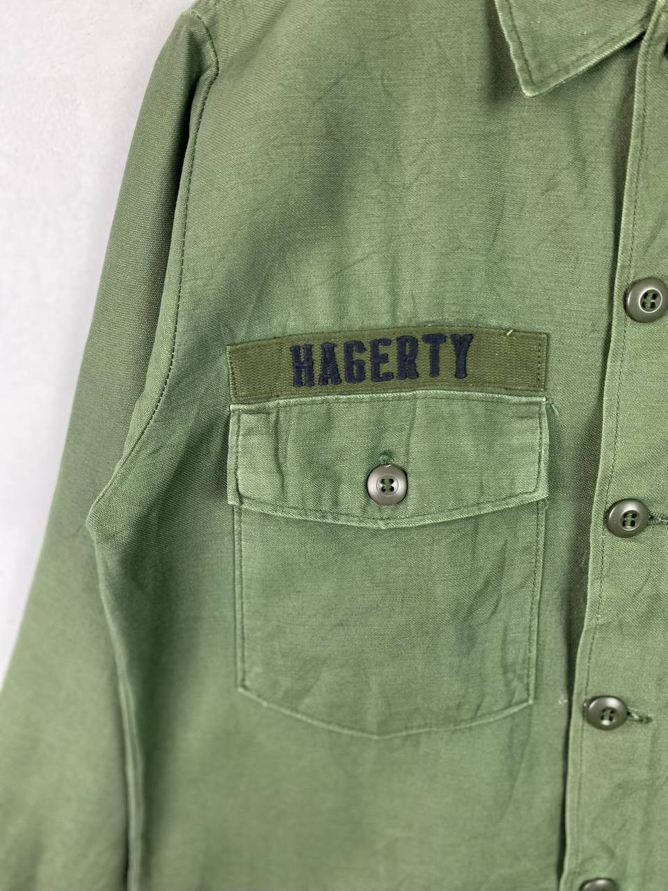 Vintage vintage us army og 107 jacket nice design Size US M / EU 48-50 / 2 - 3 Thumbnail