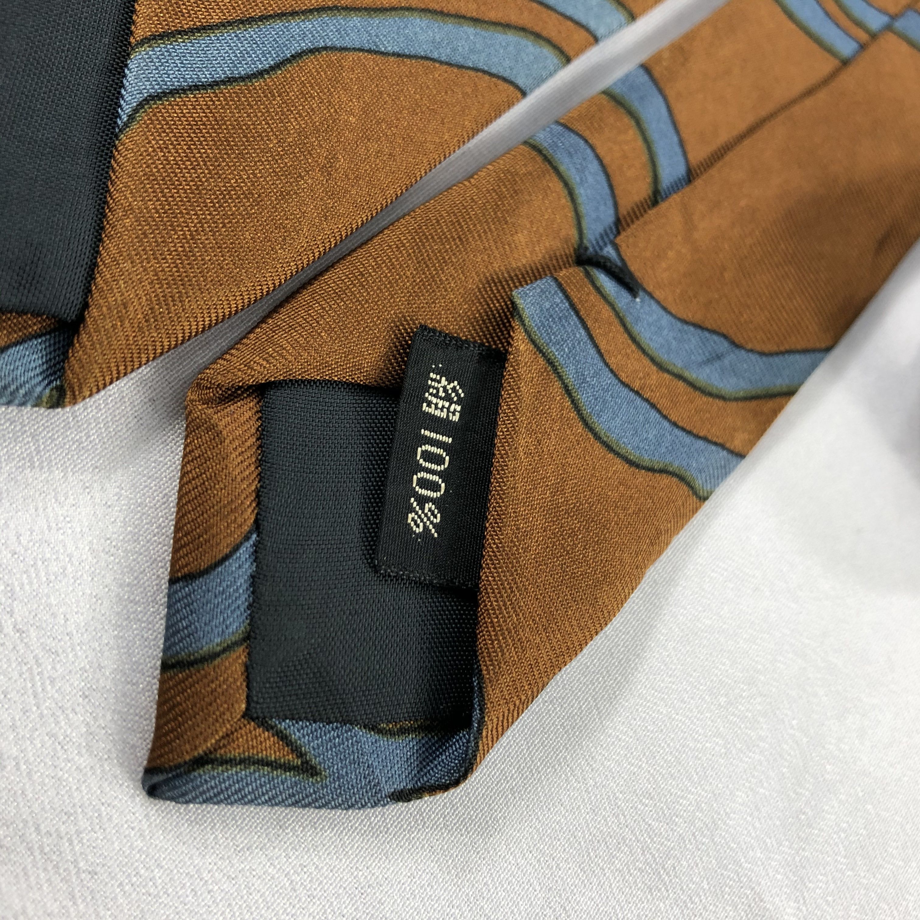 Paul Smith Paul Smith Abstract Silk Neck Tie T75 Size ONE SIZE - 4 Thumbnail