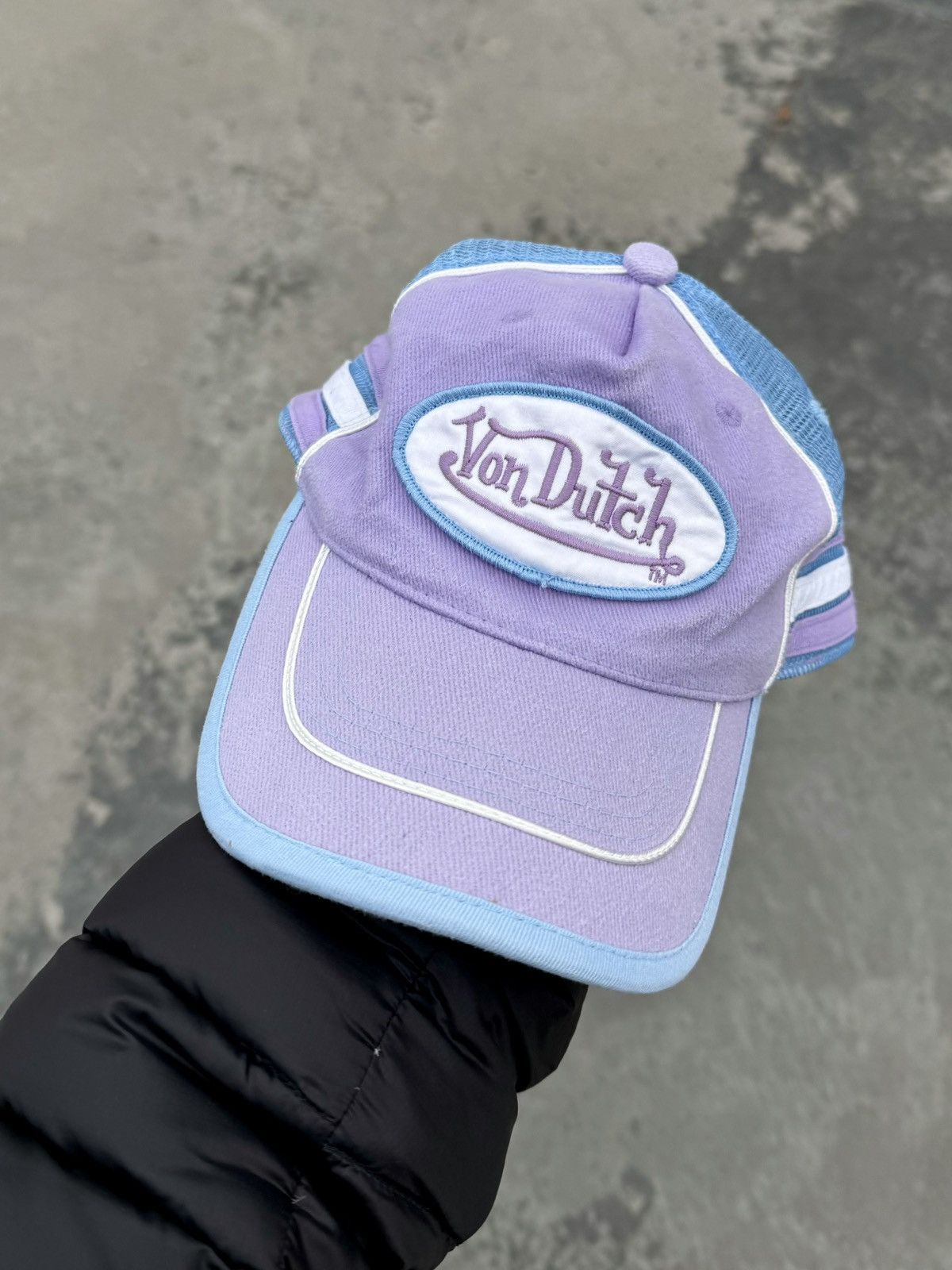 Von Dutch Vintage Von Dutch USA Trucker Y2K Hat Cap Sk8 Size ONE SIZE - 8 Thumbnail
