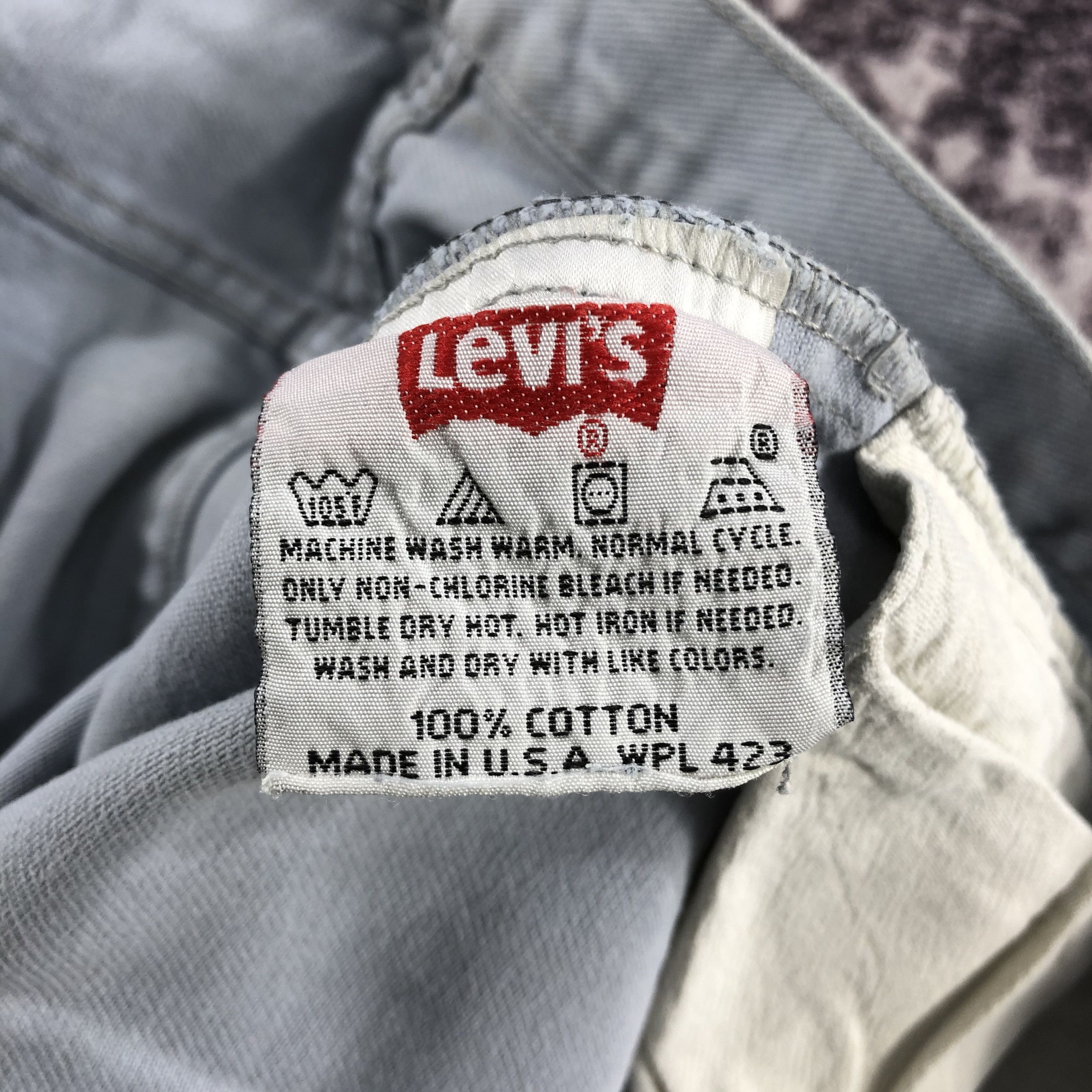 Levi's 90s Vintage Light Wash Levis 501 Jeans-JM2513 Size US 34 / EU 50 - 11 Thumbnail