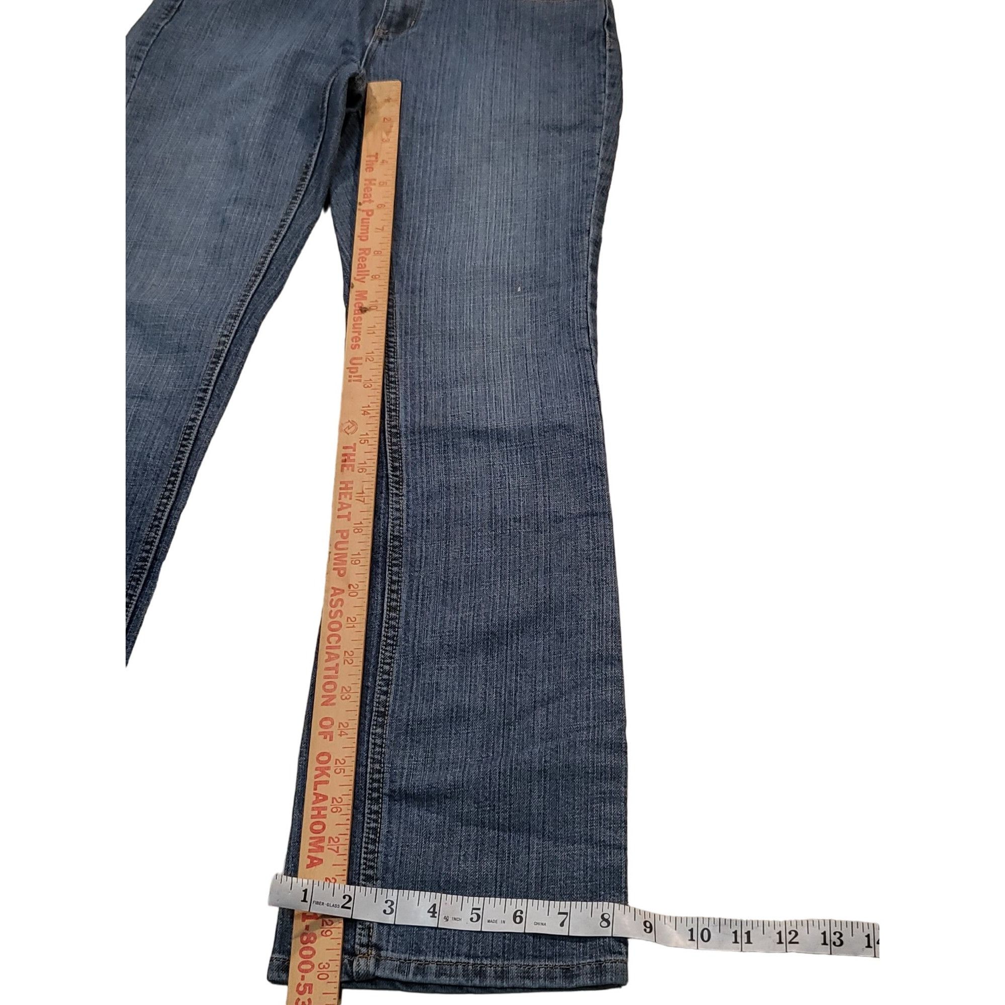 Jordache Vintage Jordache Premium Jeans Women Sz 4 Average Blue Denim Size 27" / US 4 / IT 40 - 5 Thumbnail