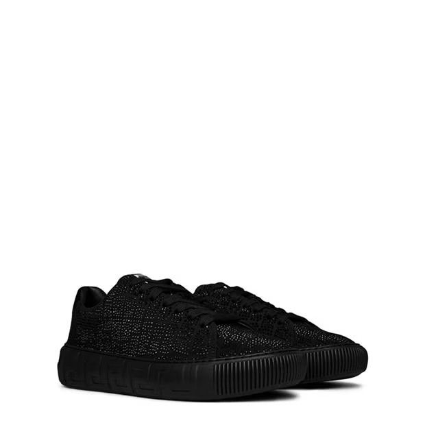 Versace o1g2r1mq0824 Crystal Low-Top Sneakers in Black Size US 11 / EU 44 - 3 Thumbnail