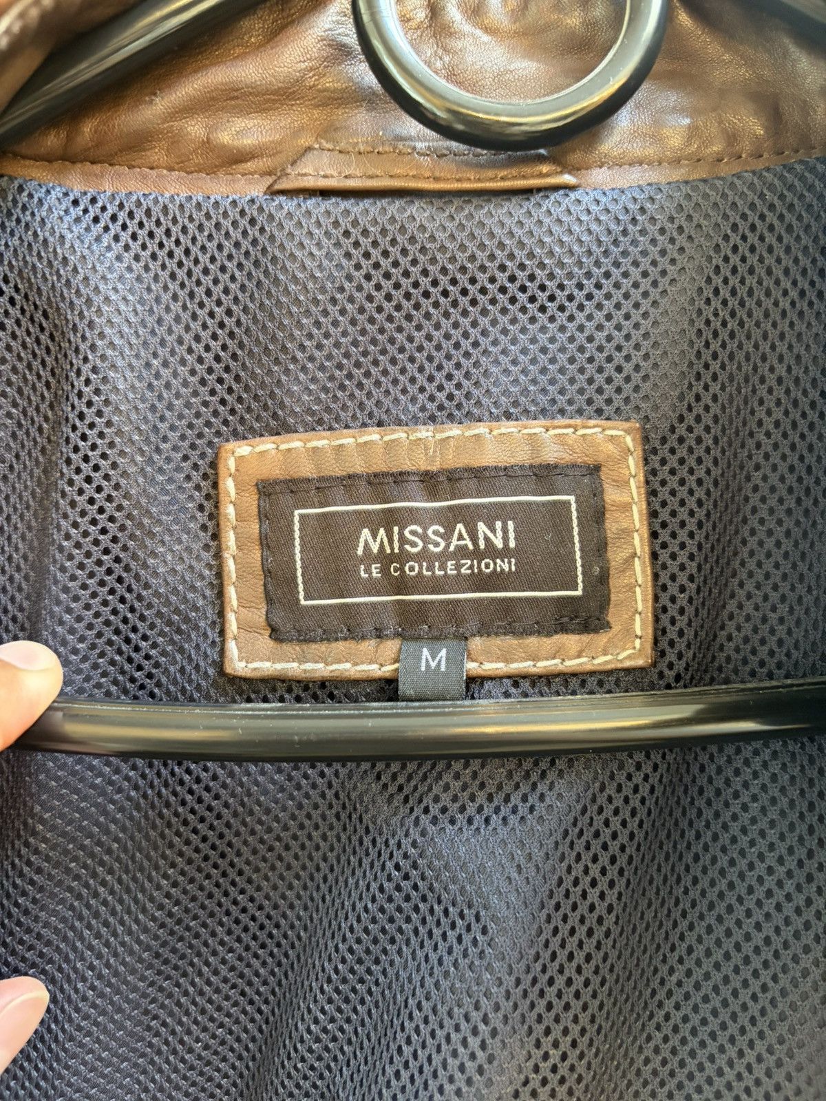Other Missani Le Collezioni Antique Washed Lambskin Jacket Size US M / EU 48-50 / 2 - 7 Thumbnail