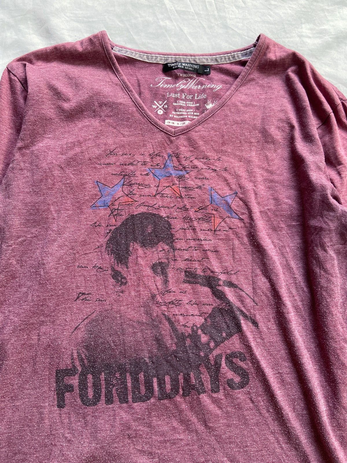 Japanese Brand LUST FOR LIFE FONDDAYS LONG SLEEVE Size US M / EU 48-50 / 2 - 2 Thumbnail