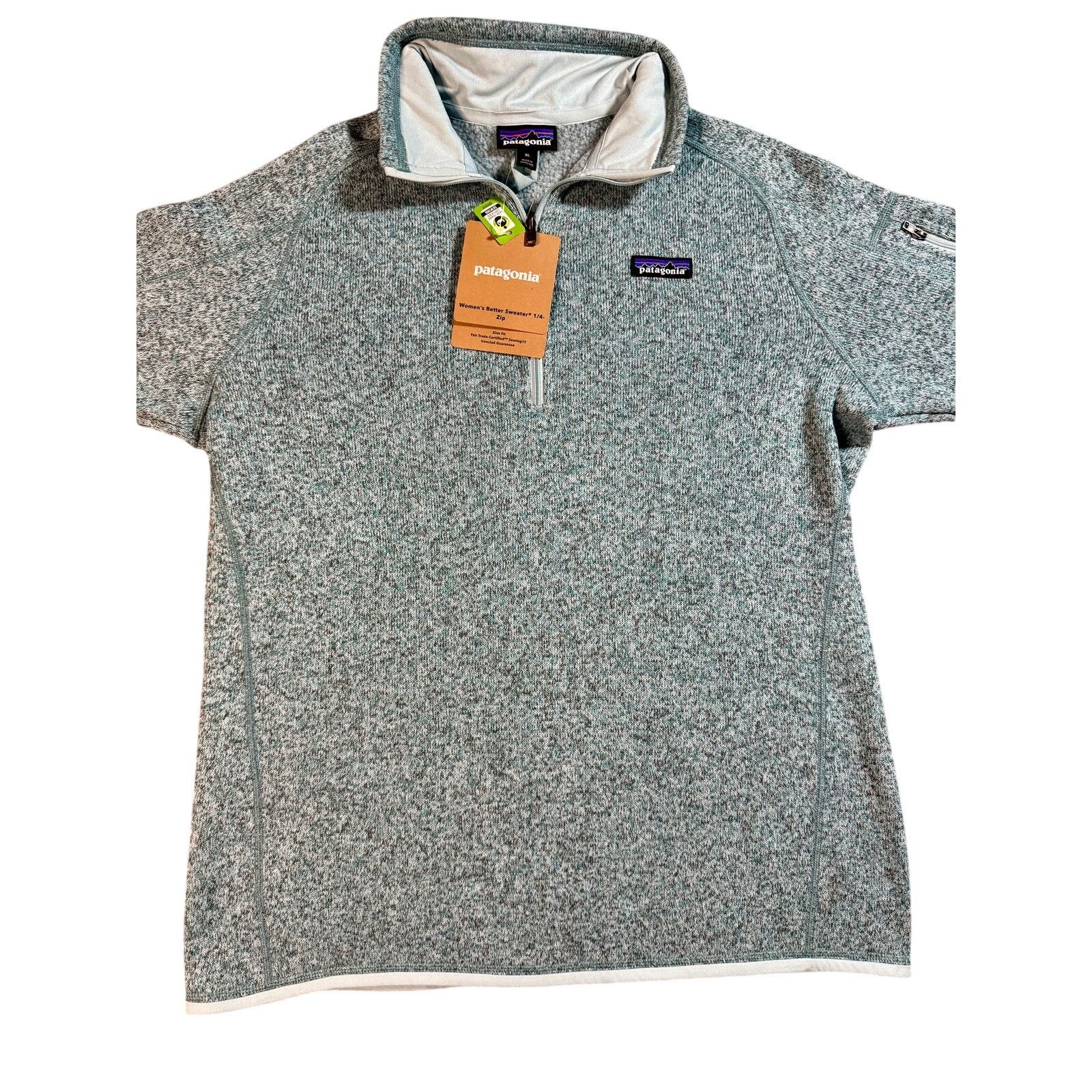 Patagonia Discontinued Patagonia Better Sweater 1/4-Zip Pullover NWT Size XL / US 12-14 / IT 48-50 - 3 Thumbnail