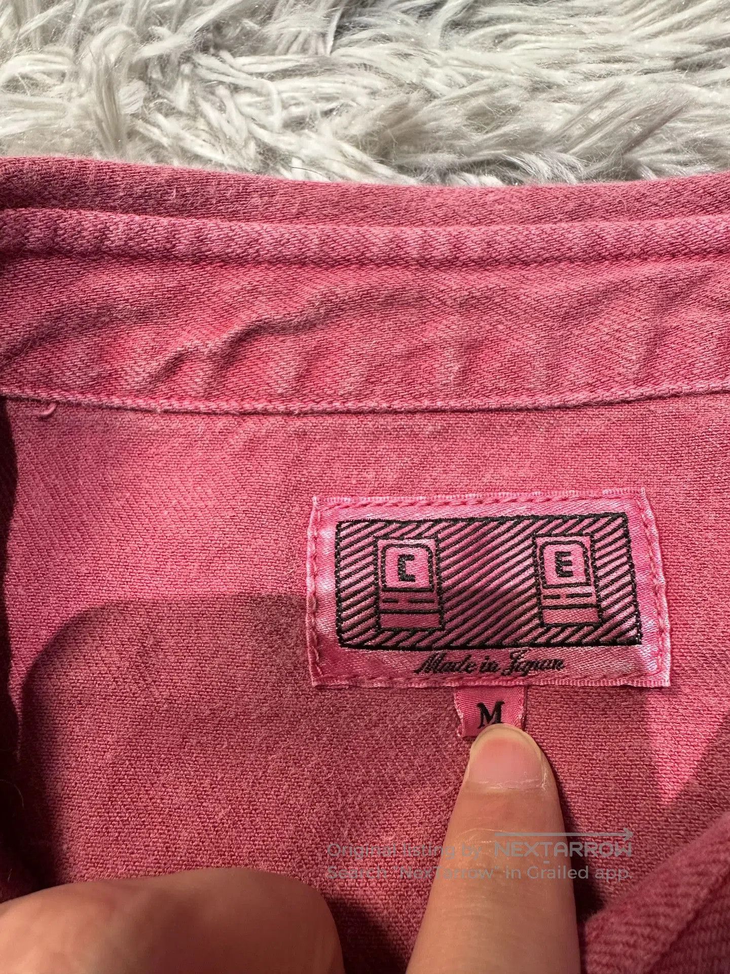 Cav Empt C.E/CAVEMPT Washed Jacket. Size US M / EU 48-50 / 2 - 3 Thumbnail
