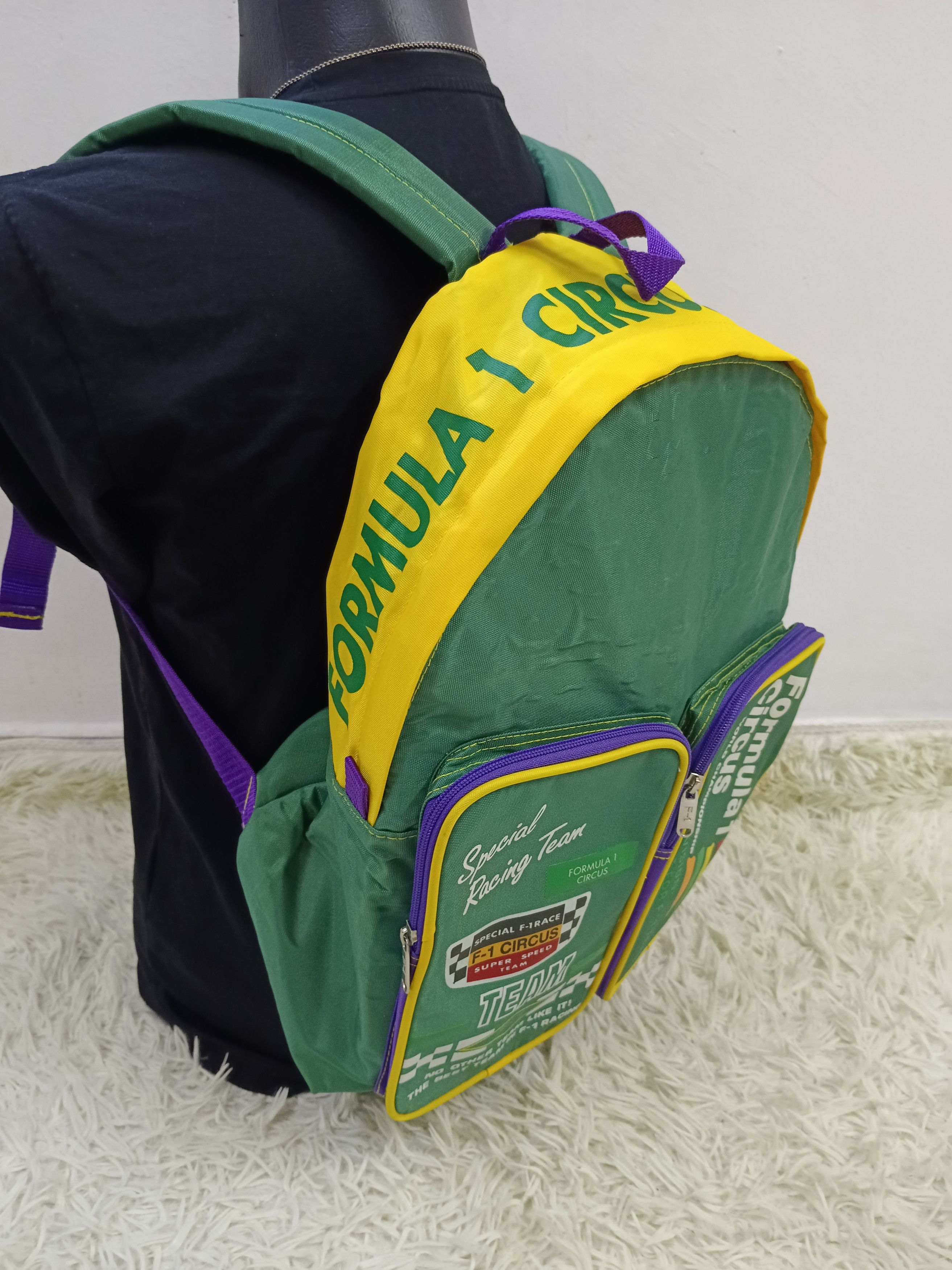 Formula 1 VINTAGE FORMULA 1 RACING MULTICOLOUR BAGPACK Size ONE SIZE - 2 Thumbnail