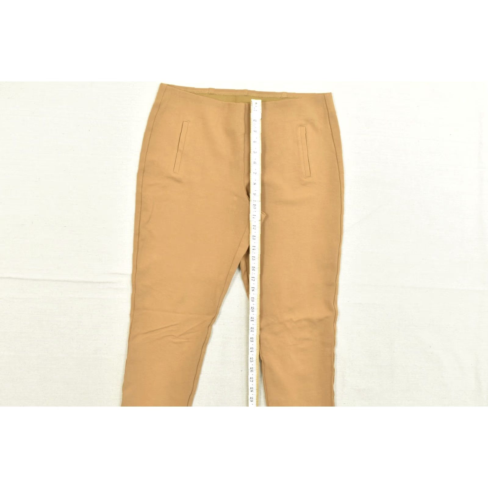 Vintage Chico's Brigitte So Slimming Ankle Pants Brown Toffee Size 2 Pull On Stretch Flat Front Womens Pants Slimming Ankle Size 26" / US 2 / IT 38 - 5 Thumbnail