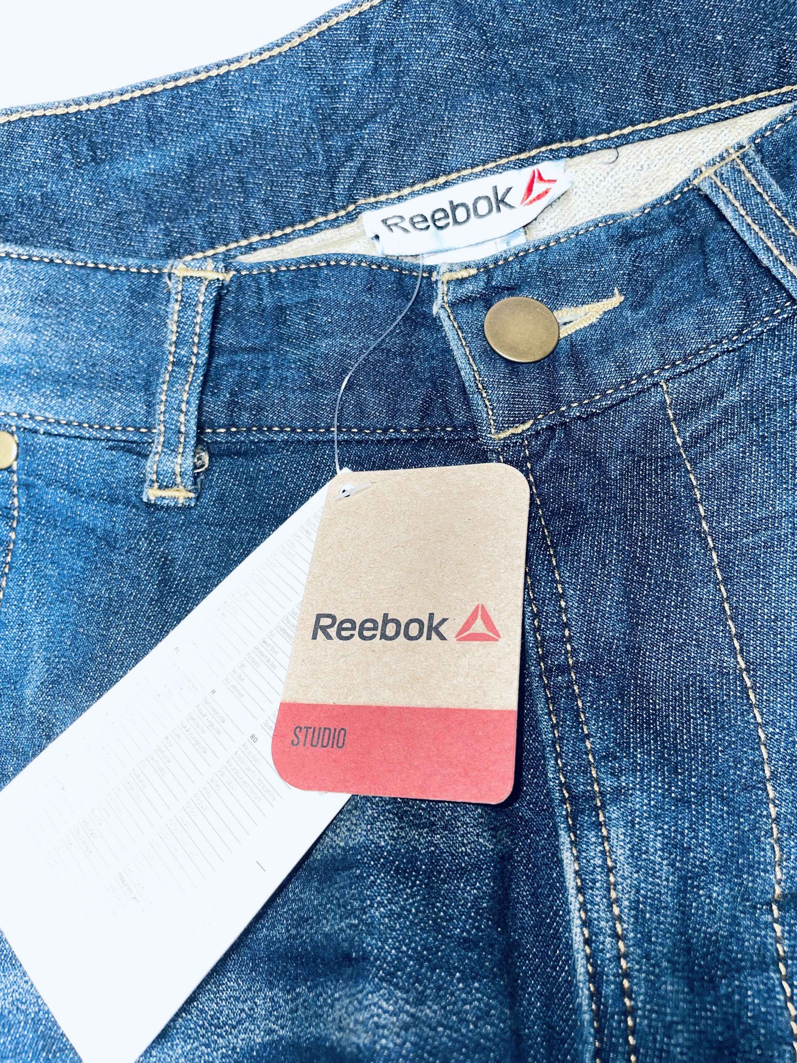 Reebok 👖 34,90 € – Reebok Denim Cargo Jeans W30 (EU S) Size US 30 / EU 46 - 2 Thumbnail