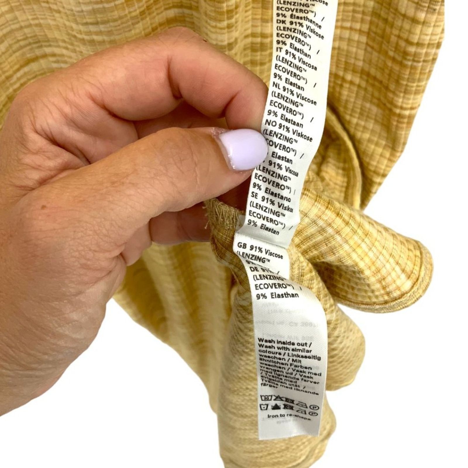 Samsoe Samsoe SAMSOE SAMSOE Hilde Desert Yellow Knit Dress XXS $190 MSRP Size XXS / US 00 / IT 34 - 8 Thumbnail