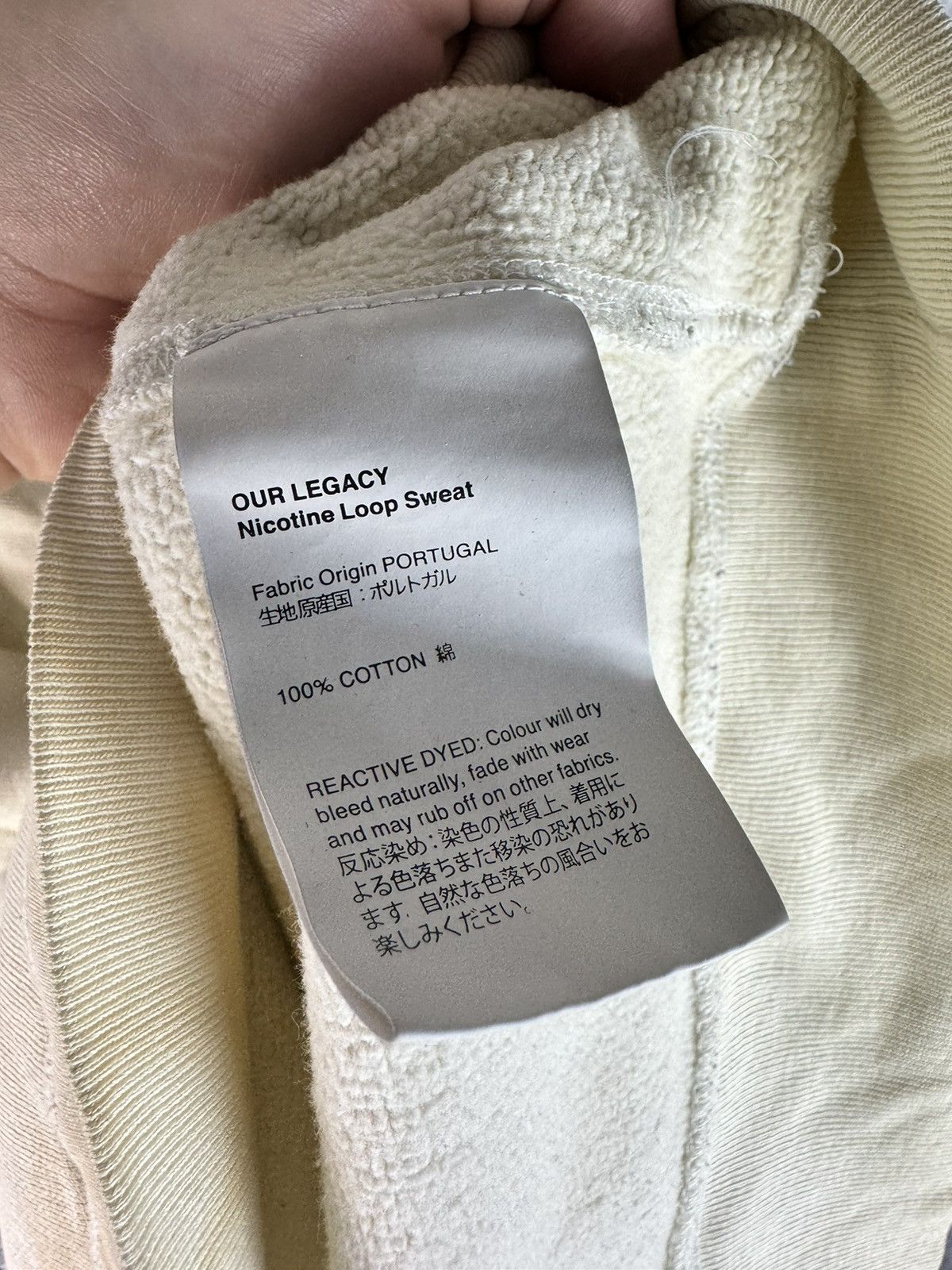Our Legacy Our Legacy Nicotine Loop Great hoodie Size US L / EU 52-54 / 3 - 4 Thumbnail