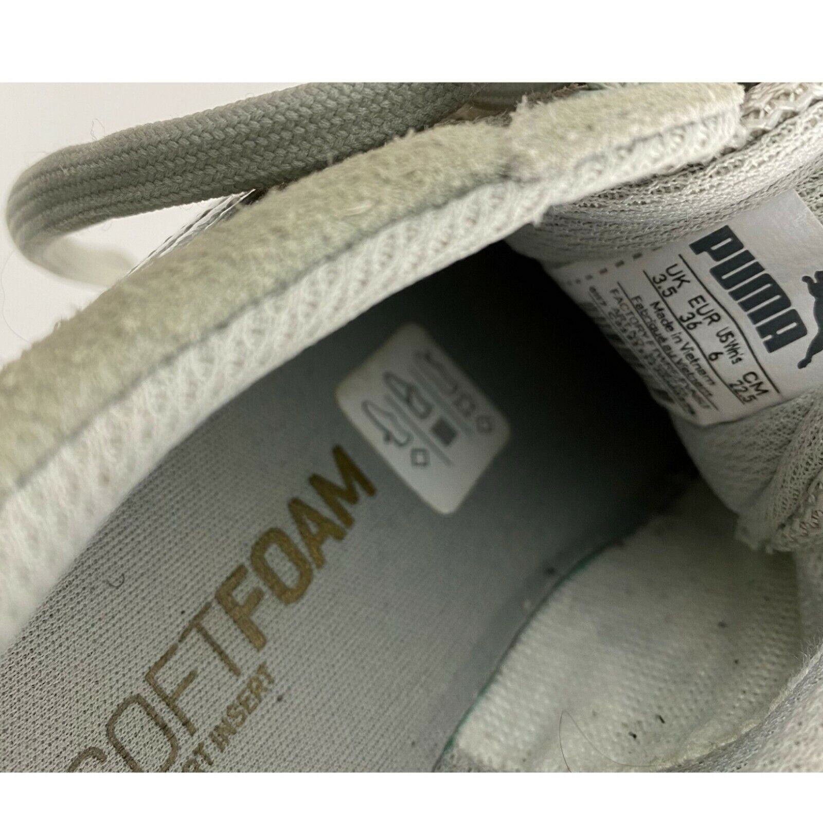 Puma Puma Suede Platform Vikky Sneakers Soft Foam Gray Size 6 Size US 6 / IT 36 - 12 Thumbnail