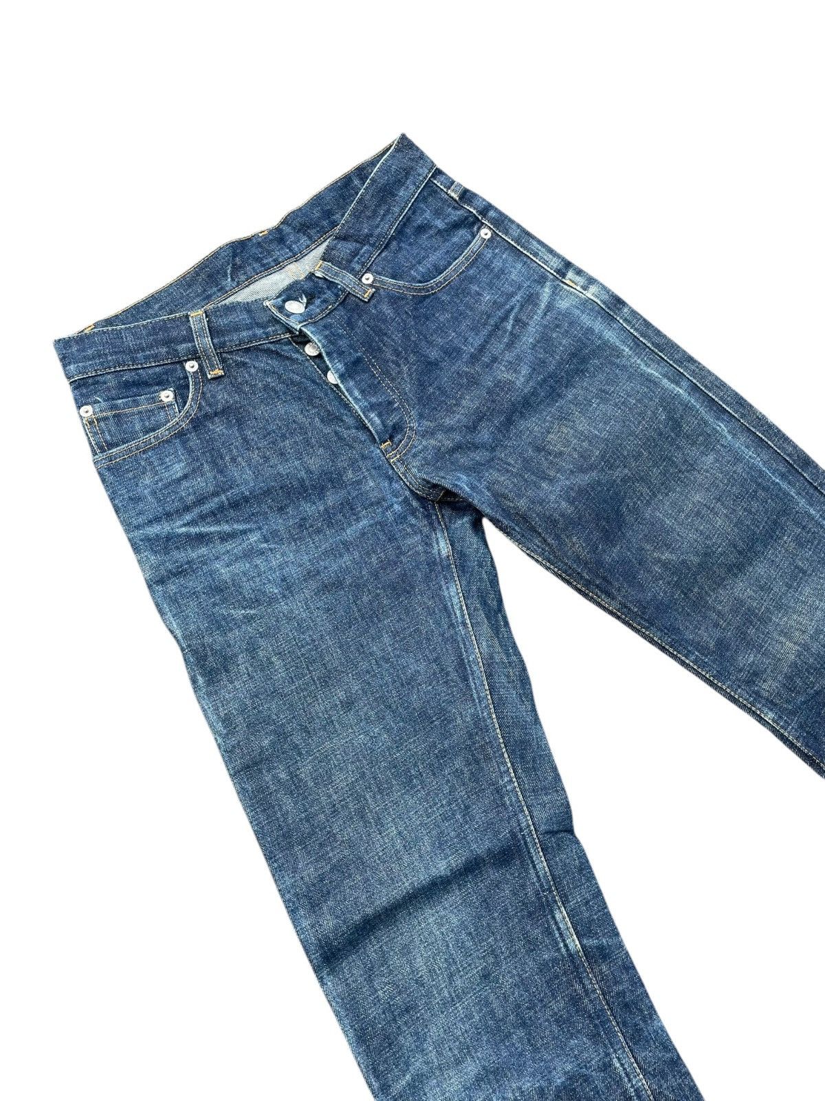 Helmut Lang Helmut Lang Stonewash Patina Honeycomb Jeans Size US 28 / EU 44 - 12 Thumbnail