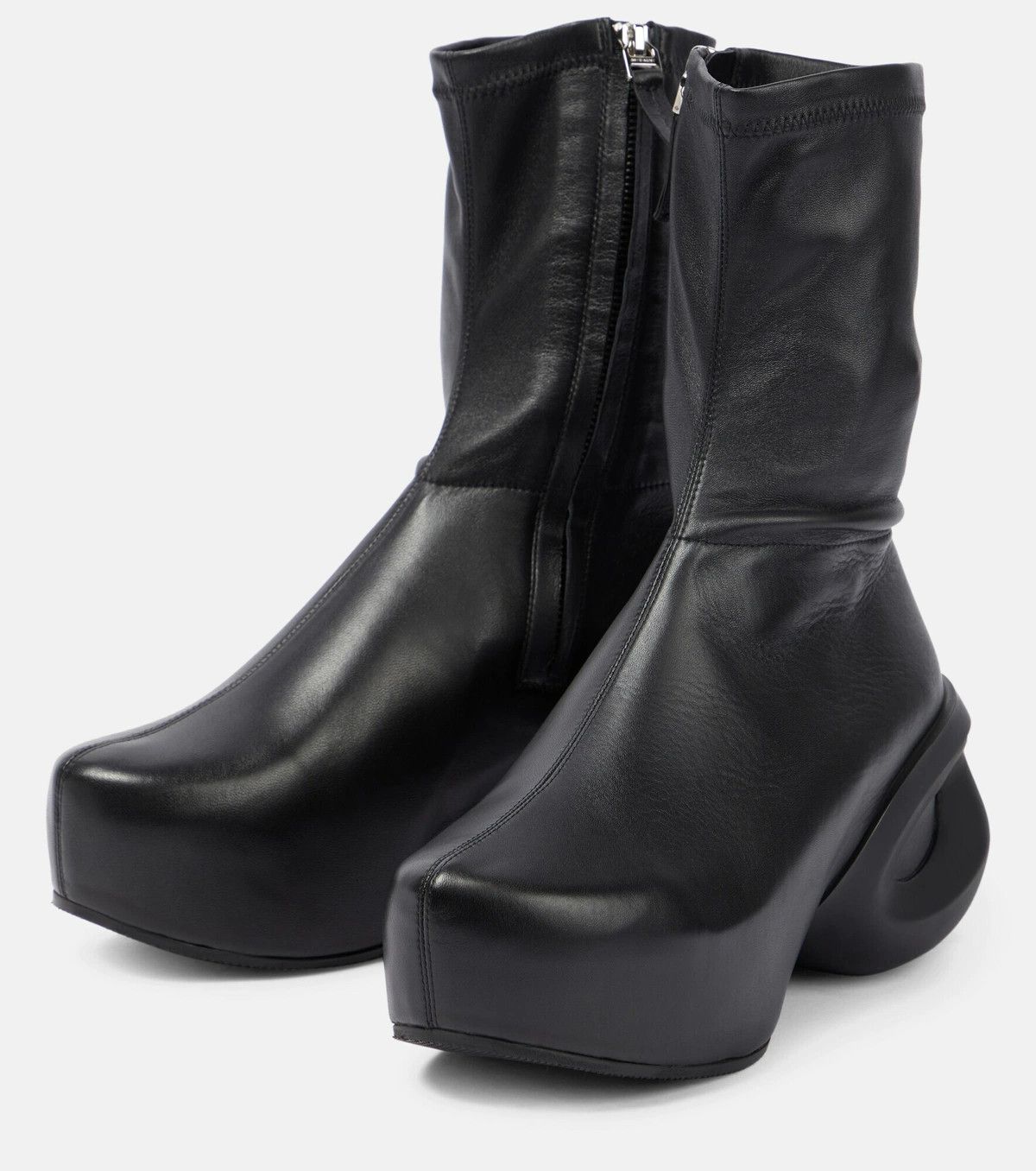 Givenchy o1y0925 Ankle Boots in Black Size US 7 / IT 37 - 2 Thumbnail
