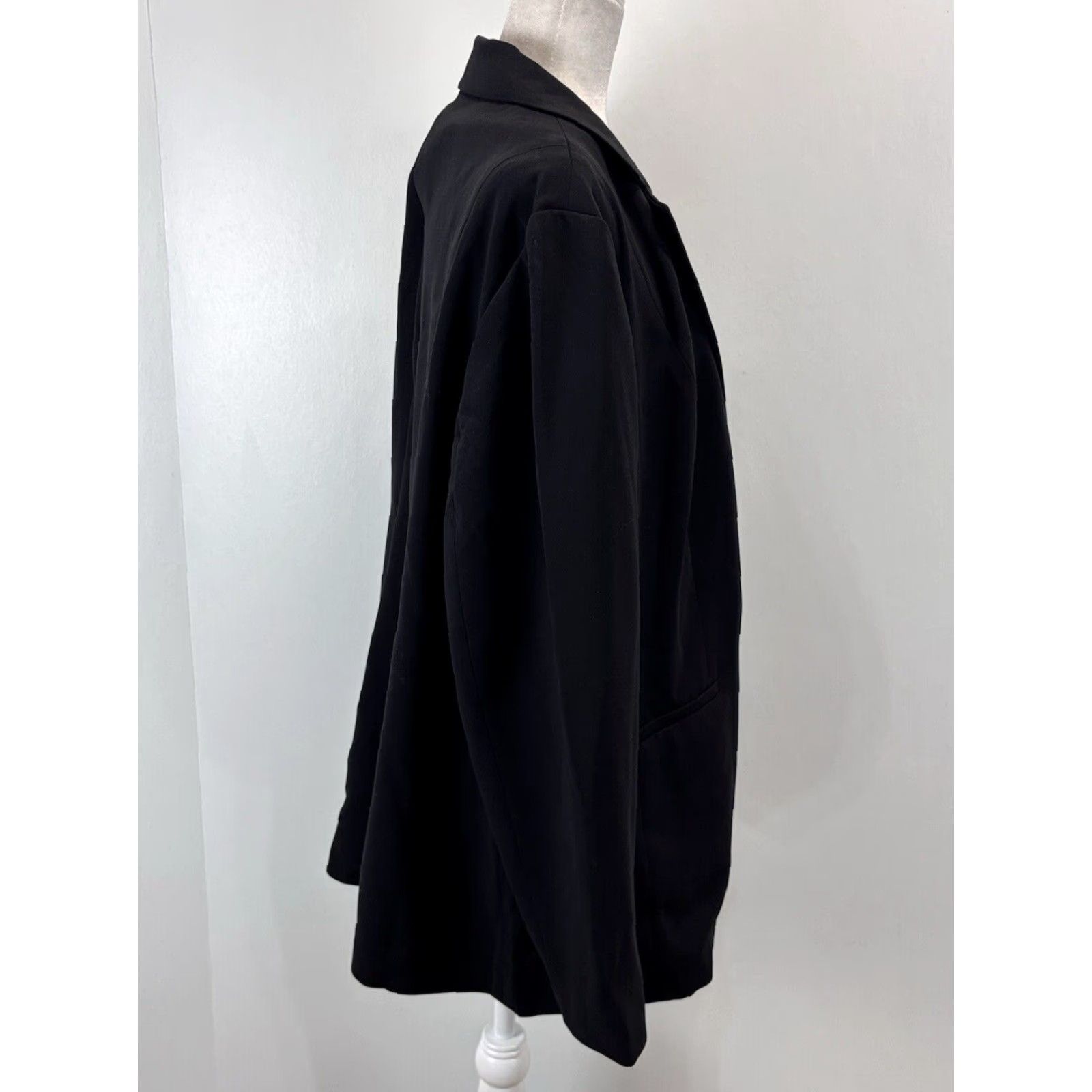 Talbots Talbots Black Blazer Coat Women's Plus Size 18W Business Sweater Jacket Formal Classic Size XXL / US 16-18 / IT 52-54 - 2 Thumbnail