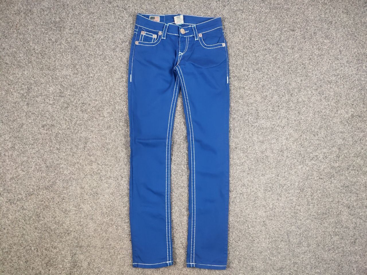 True Religion True Religion Geno Denim Slim Jeans Made in USA Y2K Style Size 28" / US 6 / IT 42 - 4 Thumbnail