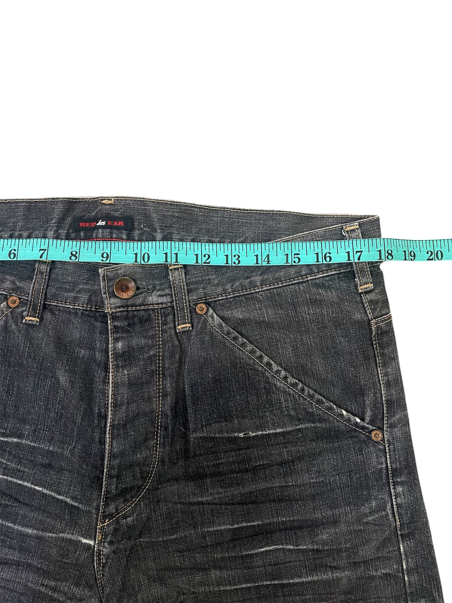 JNCO × Paul Smith × Paul Smith Red Ear Single Pocket Baggy Fit Wide Leg Thunder Kendrick Lamar Size US 31 - 19 Thumbnail