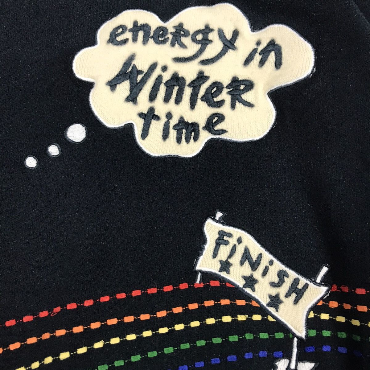 Japanese Brand × Jean Charles De Castelbajac Castelbajac embroidery design sweatshirt Size US S / EU 44-46 / 1 - 6 Thumbnail
