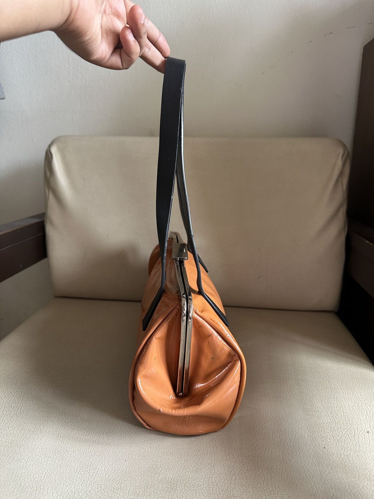 Marni Marni Vinyl Leather Shoulder Bag Size ONE SIZE - 3 Thumbnail