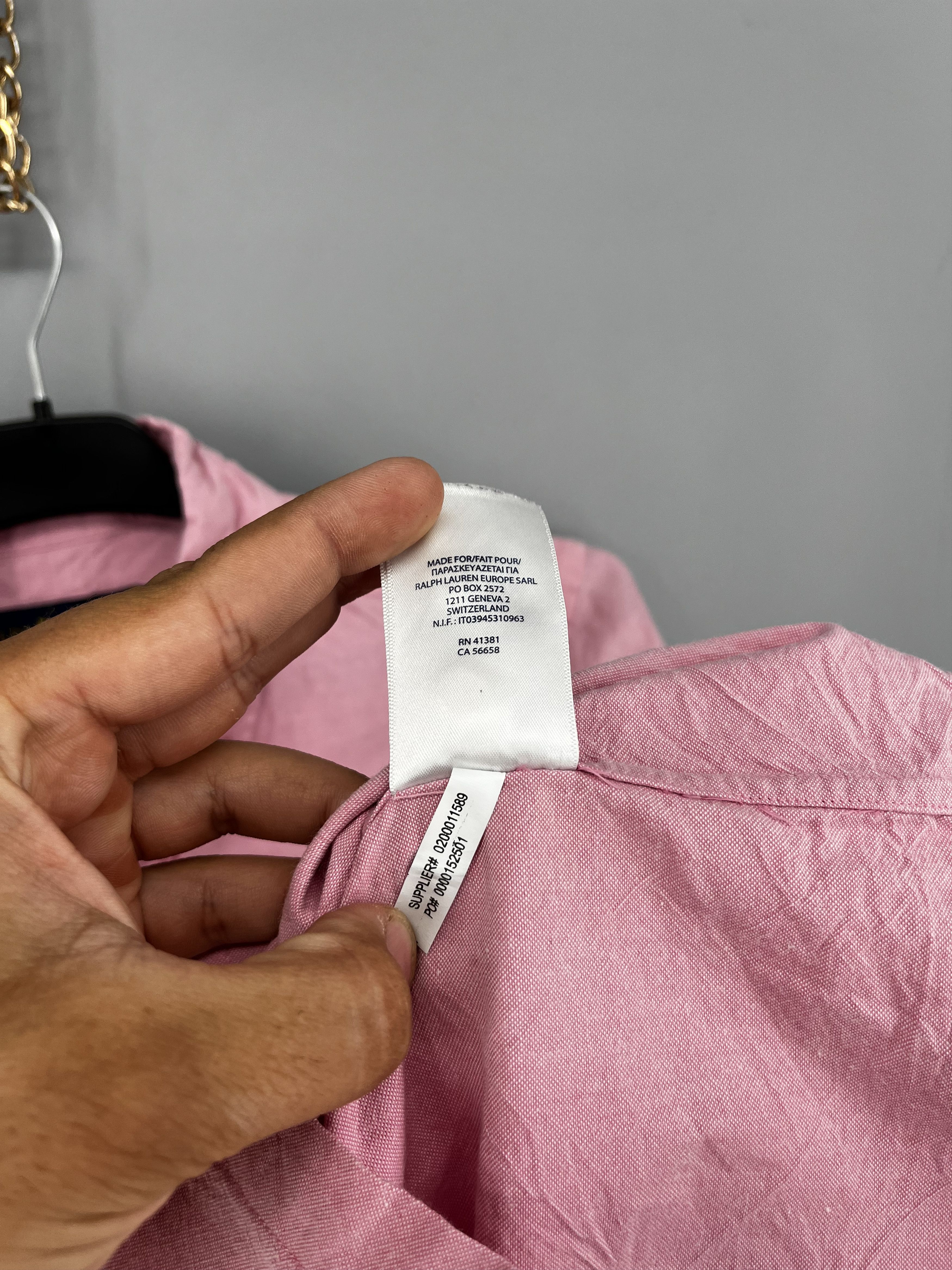 Polo Ralph Lauren Vintage Pink Shirt Polo Ralph Lauren Size S Rare Size US S / EU 44-46 / 1 - 9 Thumbnail