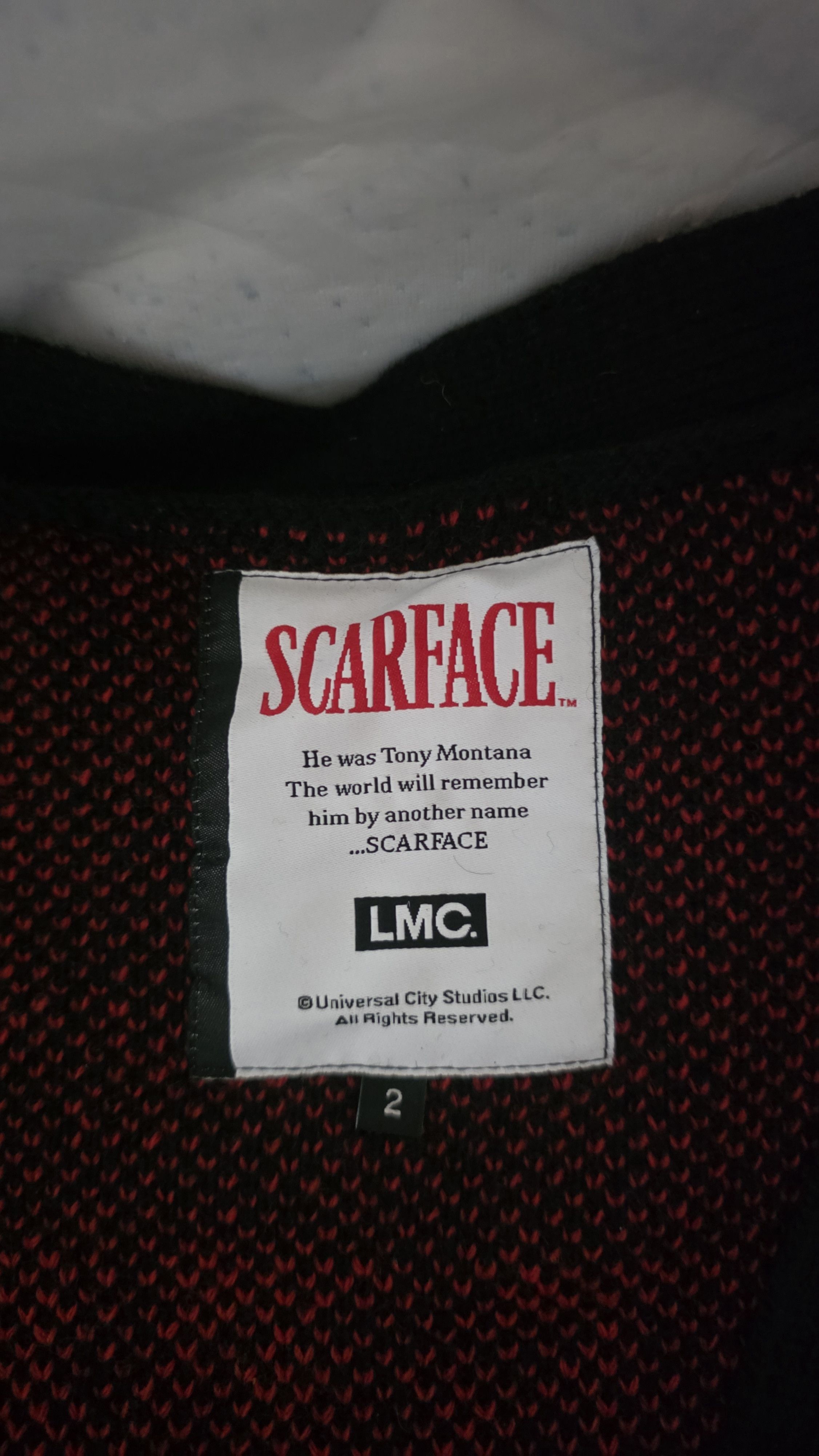 Other LMC x SCARFACE JACQUARD CARDIGAN black Size US L / EU 52-54 / 3 - 4 Thumbnail