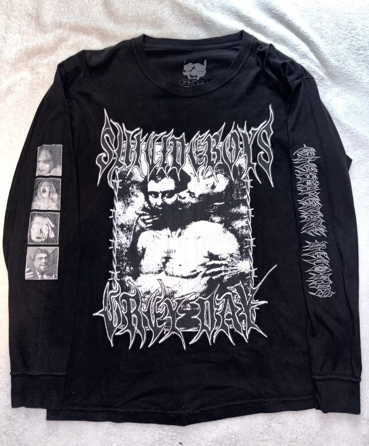 G59 Records Very Rare Suicideboys Greyday 2022 g59 longsleeve Size US L / EU 52-54 / 3 - 1 Thumbnail
