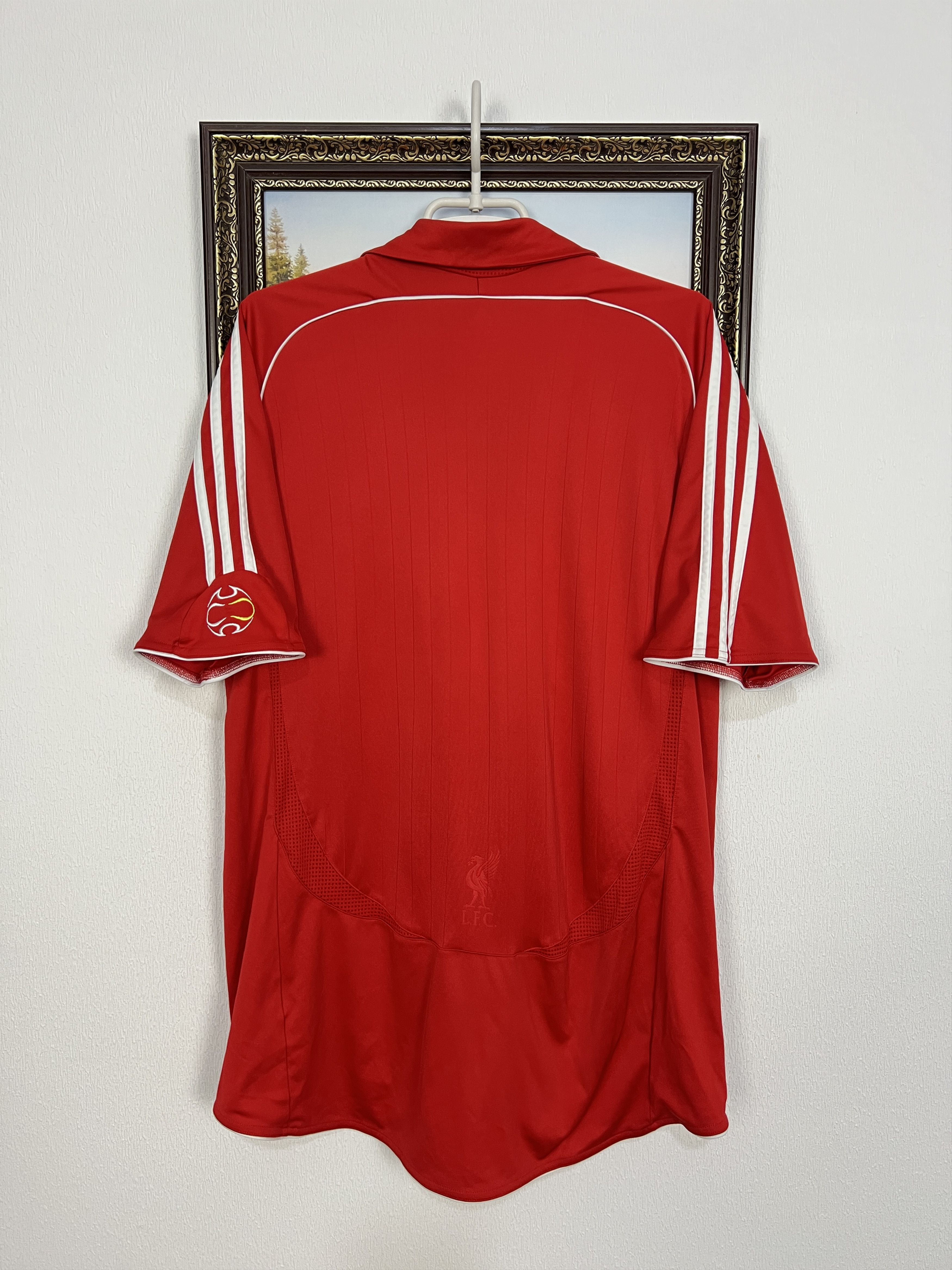 Adidas Liverpool Home football shirt 2006 Soccer Jersey Trikot Size US XL / EU 56 / 4 - 8 Thumbnail