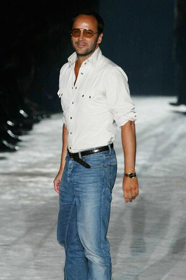 Gucci S/s 2004 white cotton western shirt Size US M / EU 48-50 / 2 - 2 Thumbnail