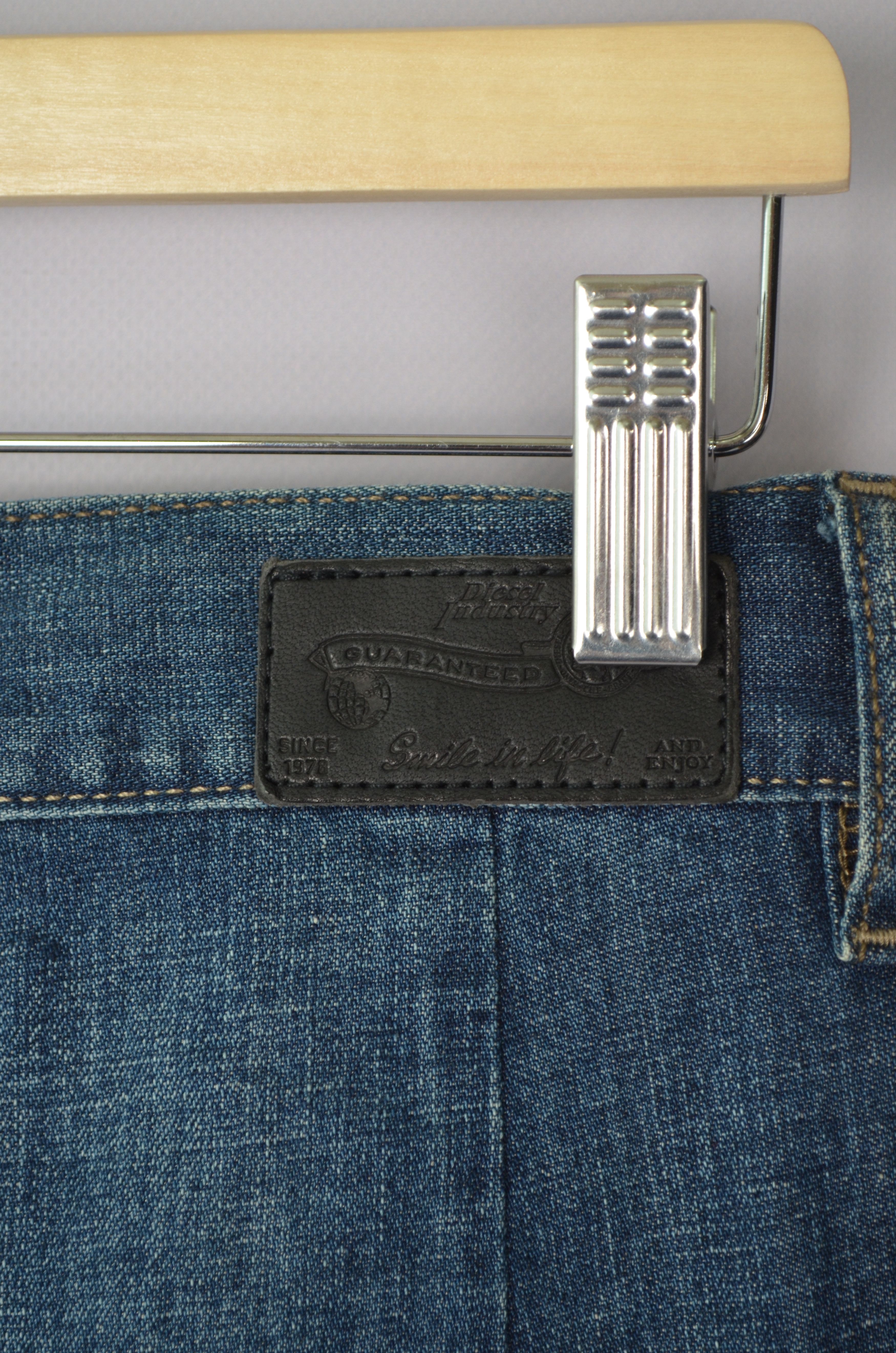 Designer × Diesel Diesel Blue Denim Cotton/Linen Skirt Size W27 NWT Size 27" / US 4 / IT 40 - 10 Thumbnail
