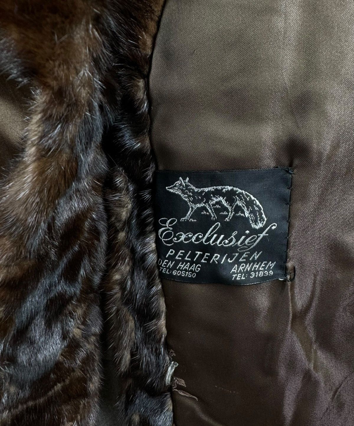 Handmade Brown Real Mink Fur Coat Jacket Size Large Size L / US 10 / IT 46 - 12 Thumbnail