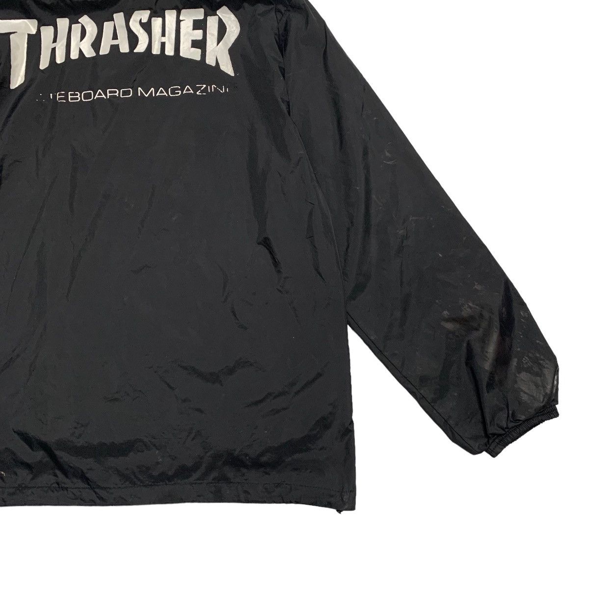 Thrasher Thrasher Skateboard Magazine Big Logo Nylon Jacket Size US M / EU 48-50 / 2 - 3 Thumbnail
