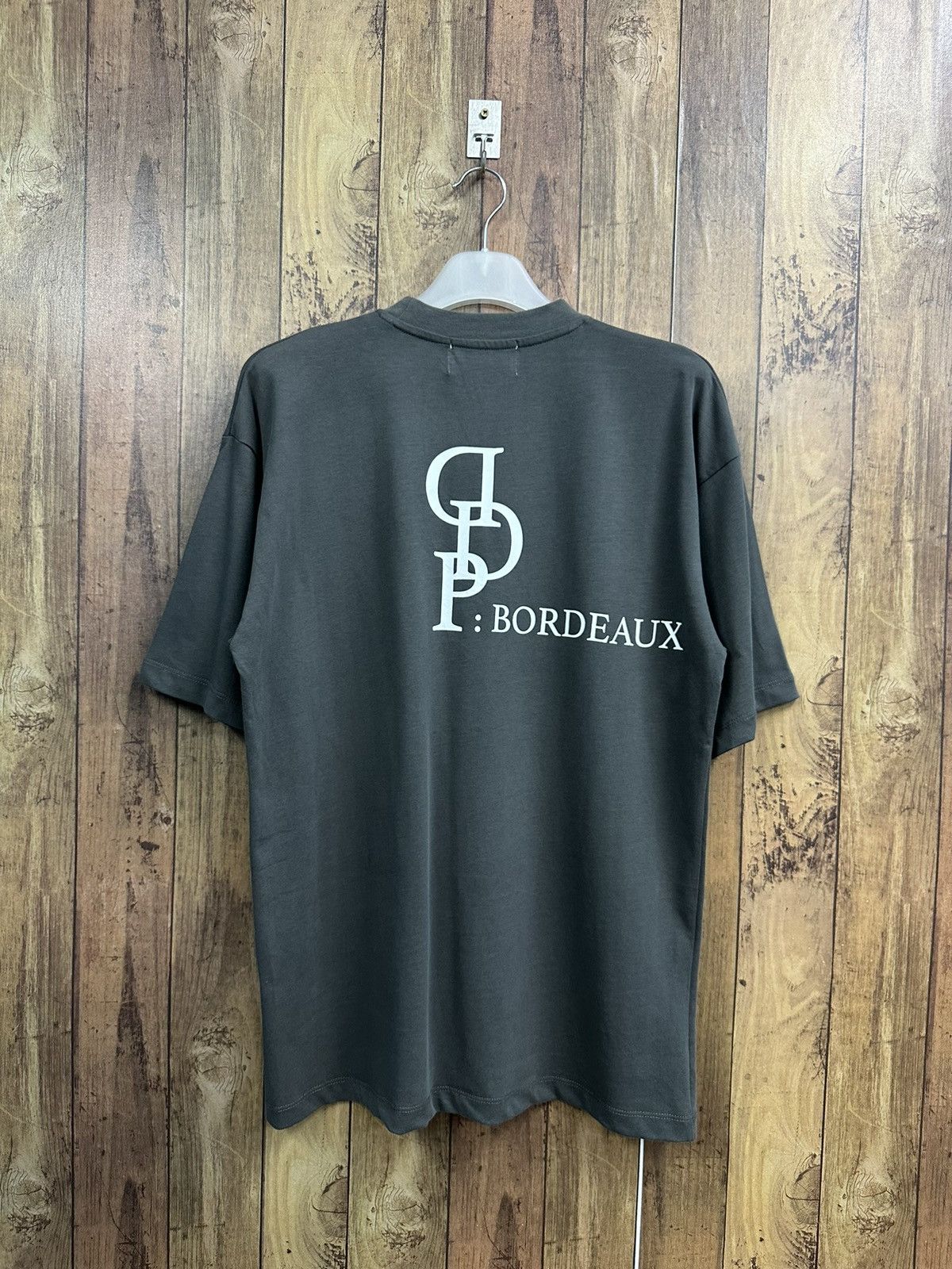Japanese Brand DDP Bordeaux France Sense of Place Tshirt A453 Size US M / EU 48-50 / 2 - 1 Thumbnail