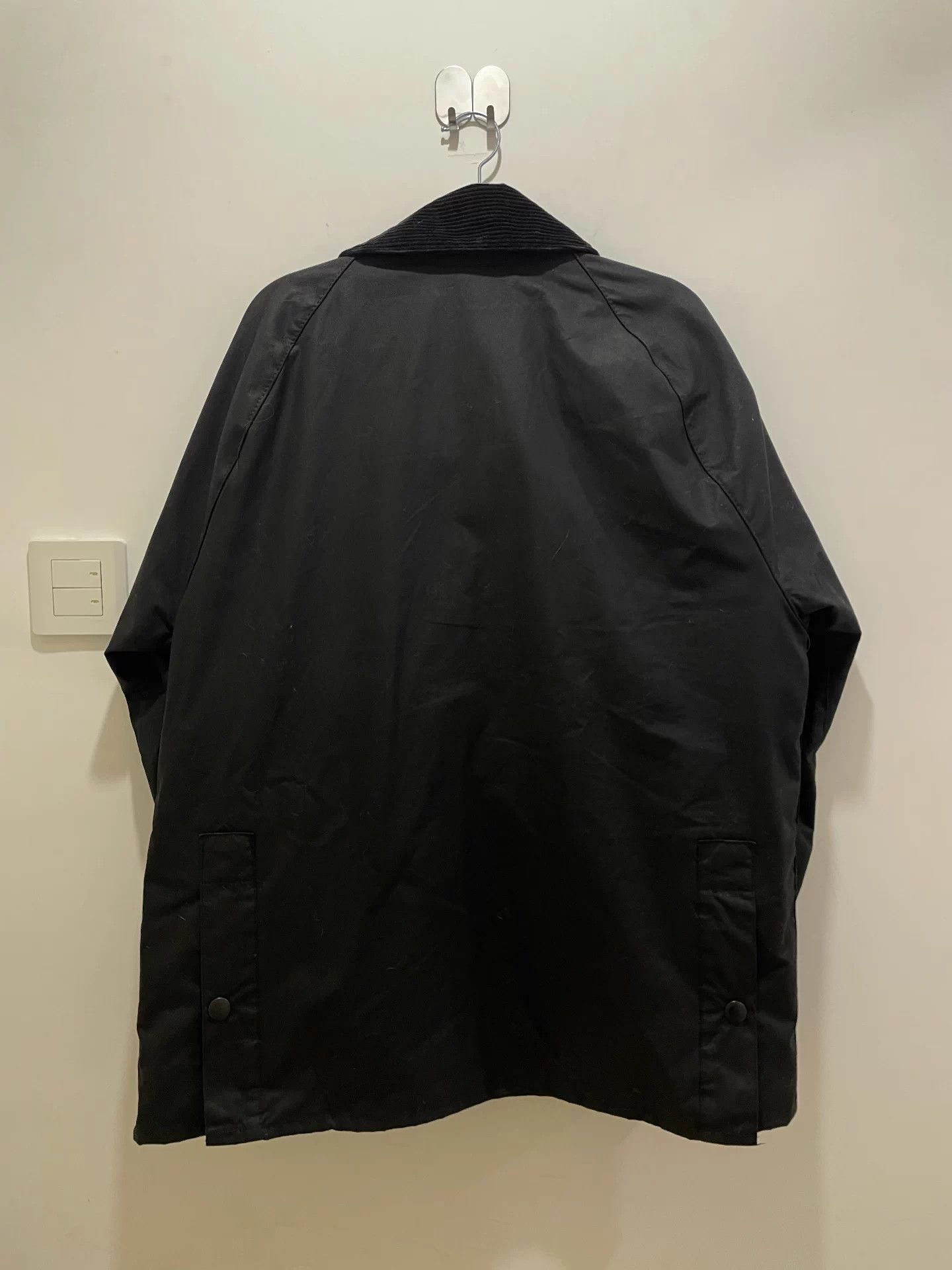 Band Tees Barbour Bedale Black Waxed 40 UK Near New Size US XS / EU 42 / 0 - 3 Thumbnail