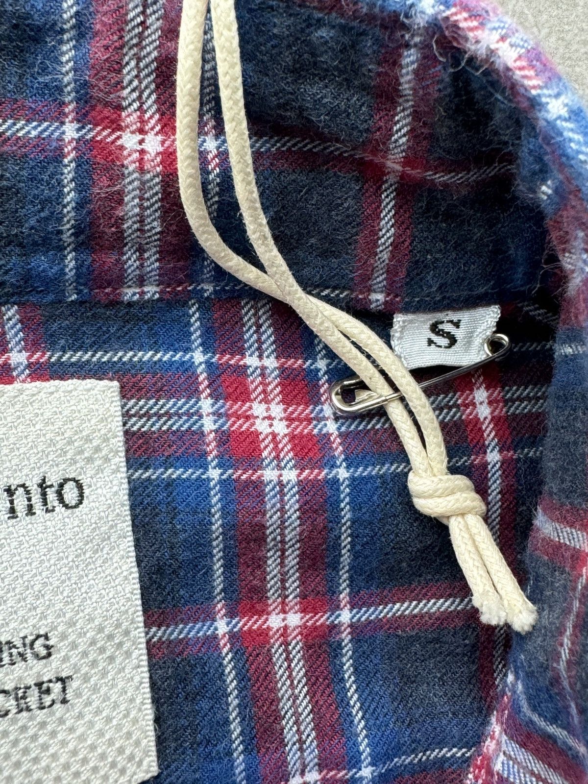 Ring Jacket Elento by Ring Jacket Japan Made Mens Cotton Check Shirt Size US S / EU 44-46 / 1 - 18 Thumbnail