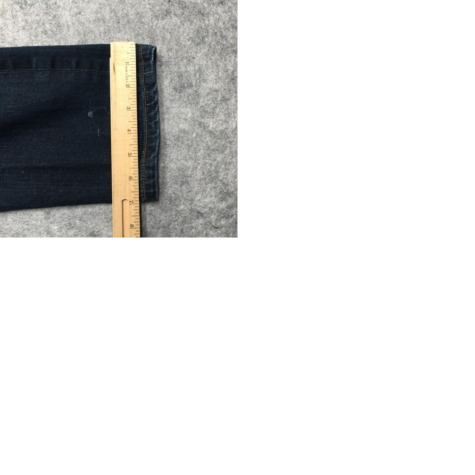 Vintage Naked & Famous Weird Guy Jeans Mens 32x32 Blue Stretch Selvedge Denim Pants Size US 32 / EU 48 - 11 Thumbnail