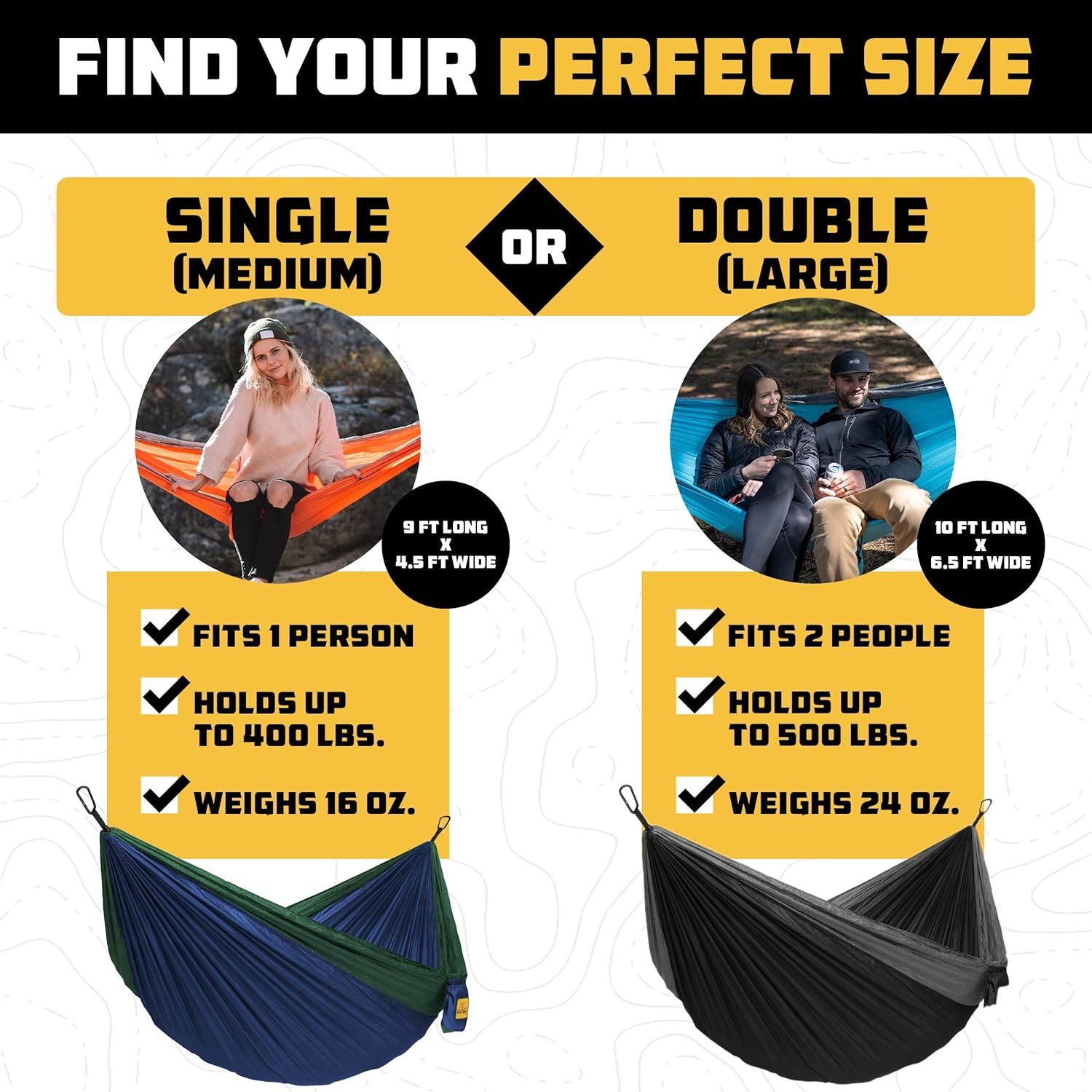 Other Wise Owl Outfitters - Large Hammock - Brand New Size ONE SIZE - 2 Thumbnail