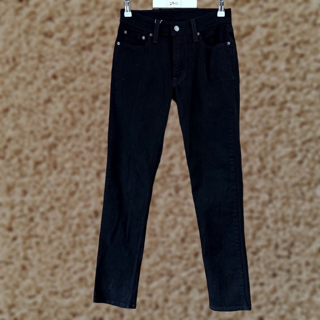 Levi's Mens 511 Jeans Black Slim Fit 29x32 Modern Denim