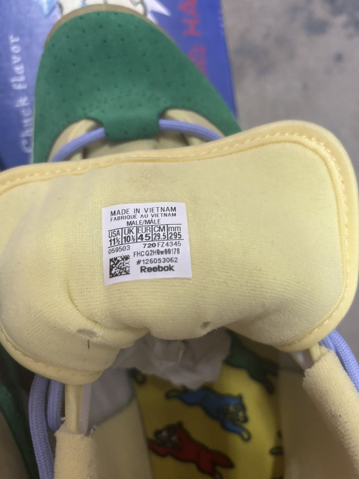 Icecream × Reebok BBC Ice Cream x Question Low Size US 11.5 / EU 44-45 - 18 Thumbnail