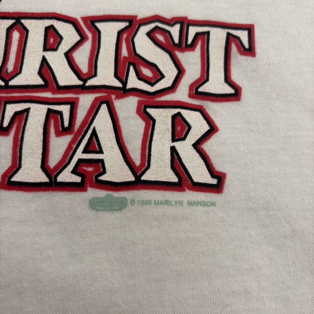 Marilyn Manson 1997 Marilyn Manson Antichrist Superstar Triple Signed Shirt Size US L / EU 52-54 / 3 - 4 Thumbnail