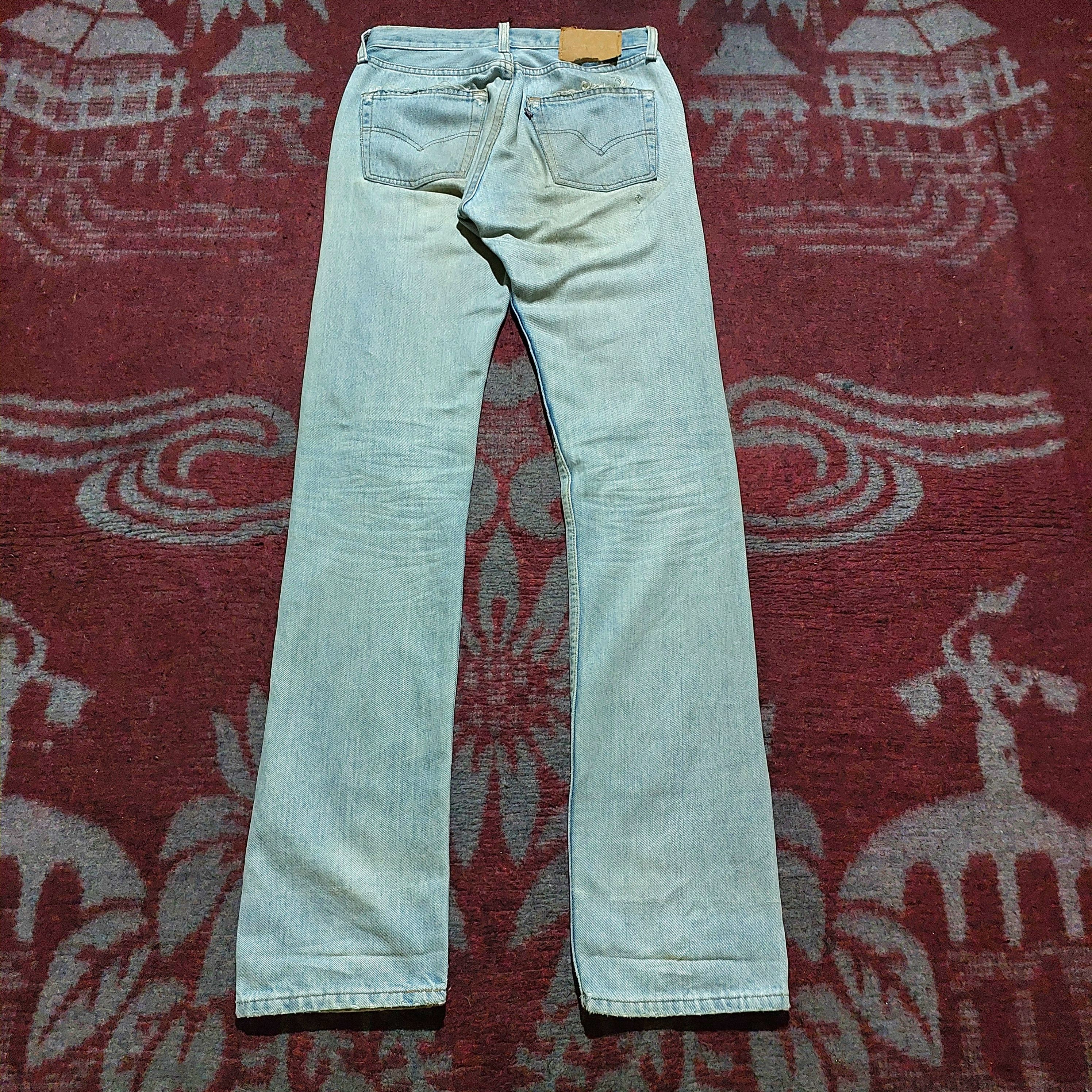 Levi's Vintage Levi's 501 USA Distressed denim Size US 27 - 2 Thumbnail
