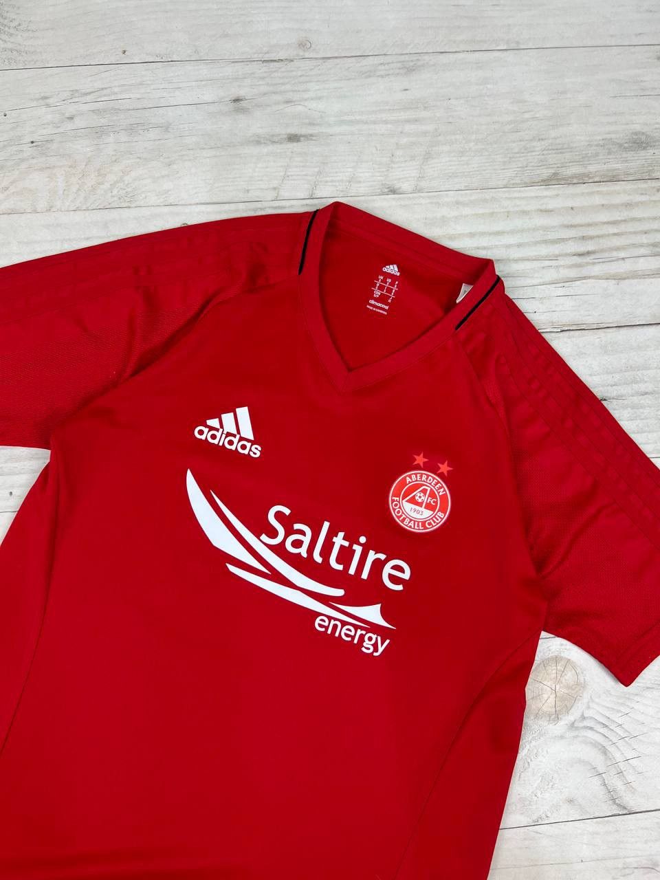 Adidas Adidas Aberdeen 2017 2018 Training Shirt Soccer Jersey Size US S / EU 44-46 / 1 - 2 Thumbnail