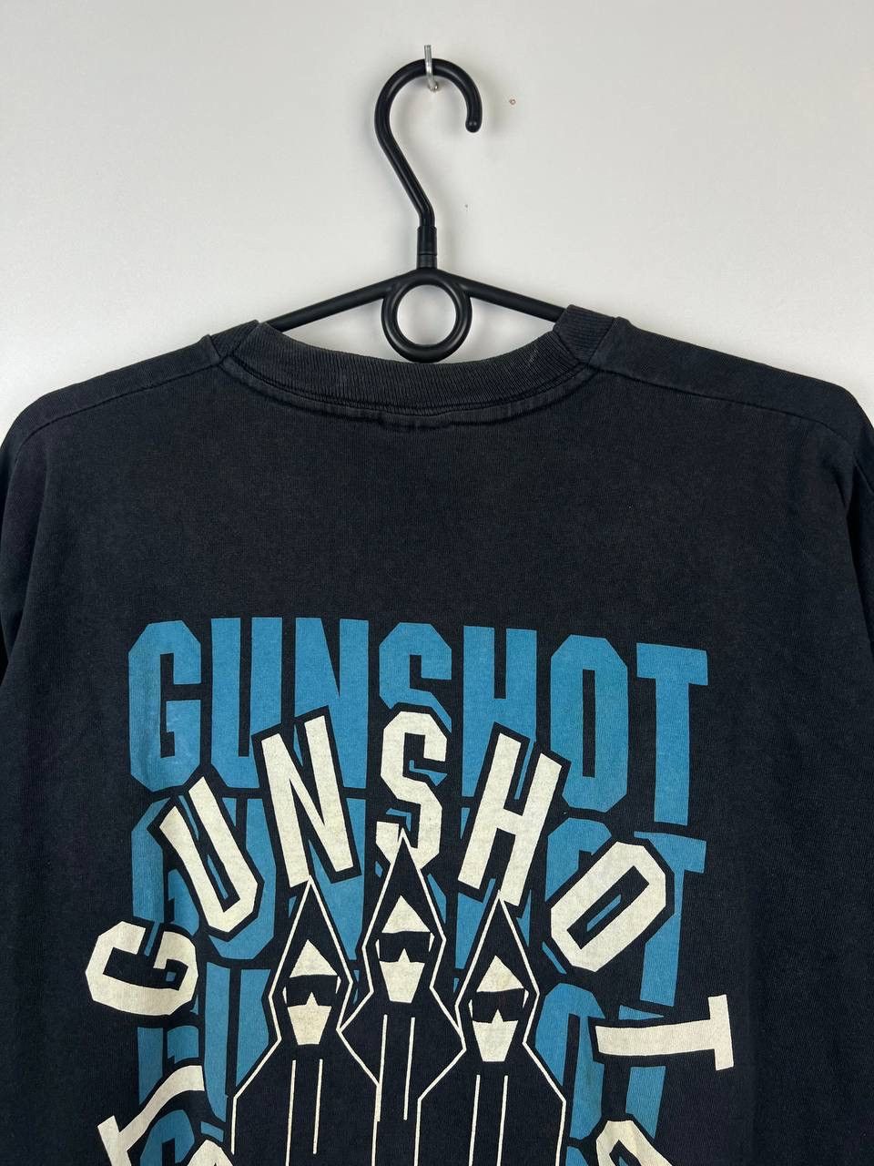 Vintage Gunshot 90s hip hop vintage t-shirts size XL Size US XL / EU 56 / 4 - 7 Thumbnail