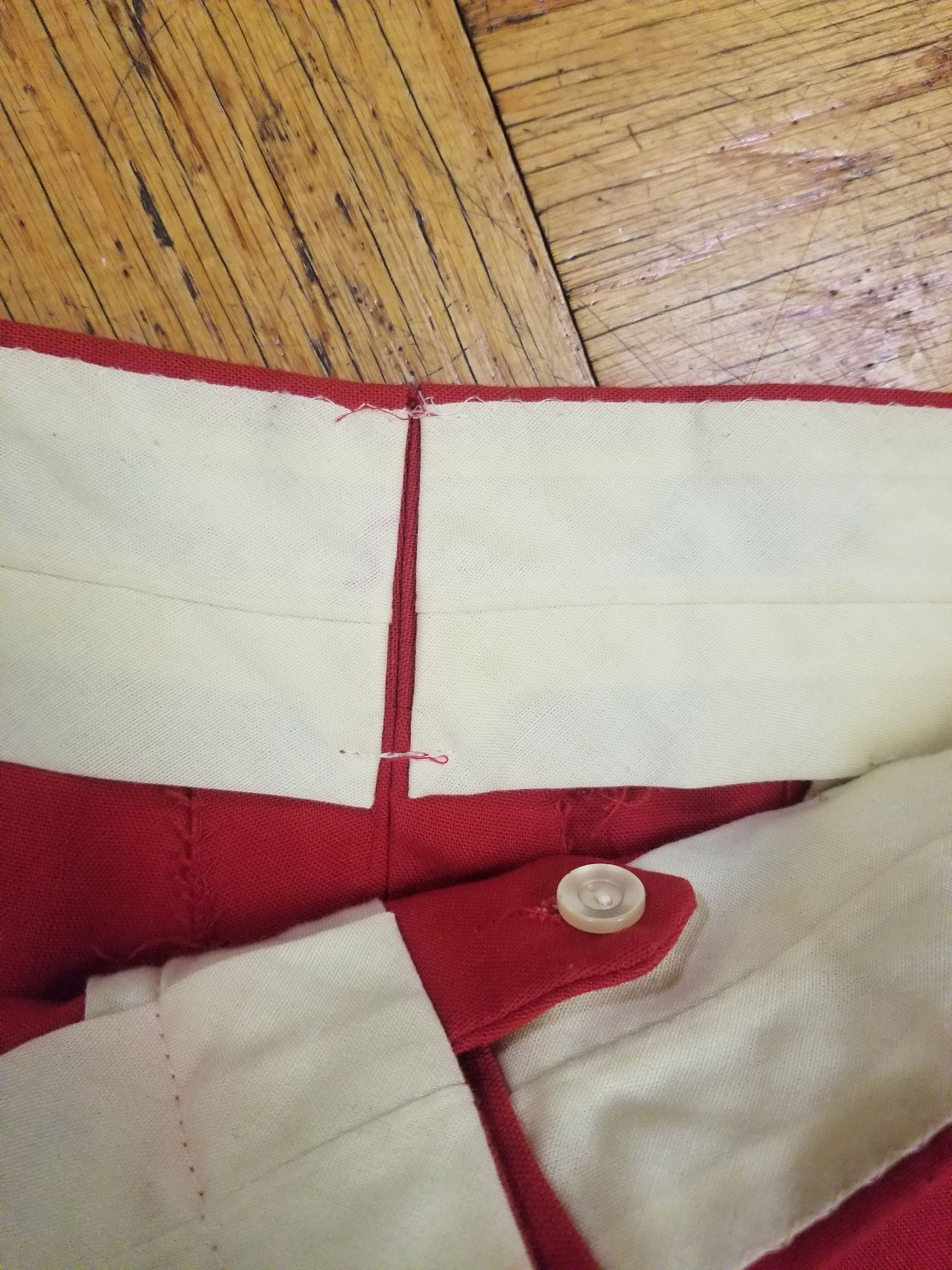 Lord & Taylor Vintage LORD & TAYLOR Red Pants Size US 34 / EU 50 - 12 Thumbnail