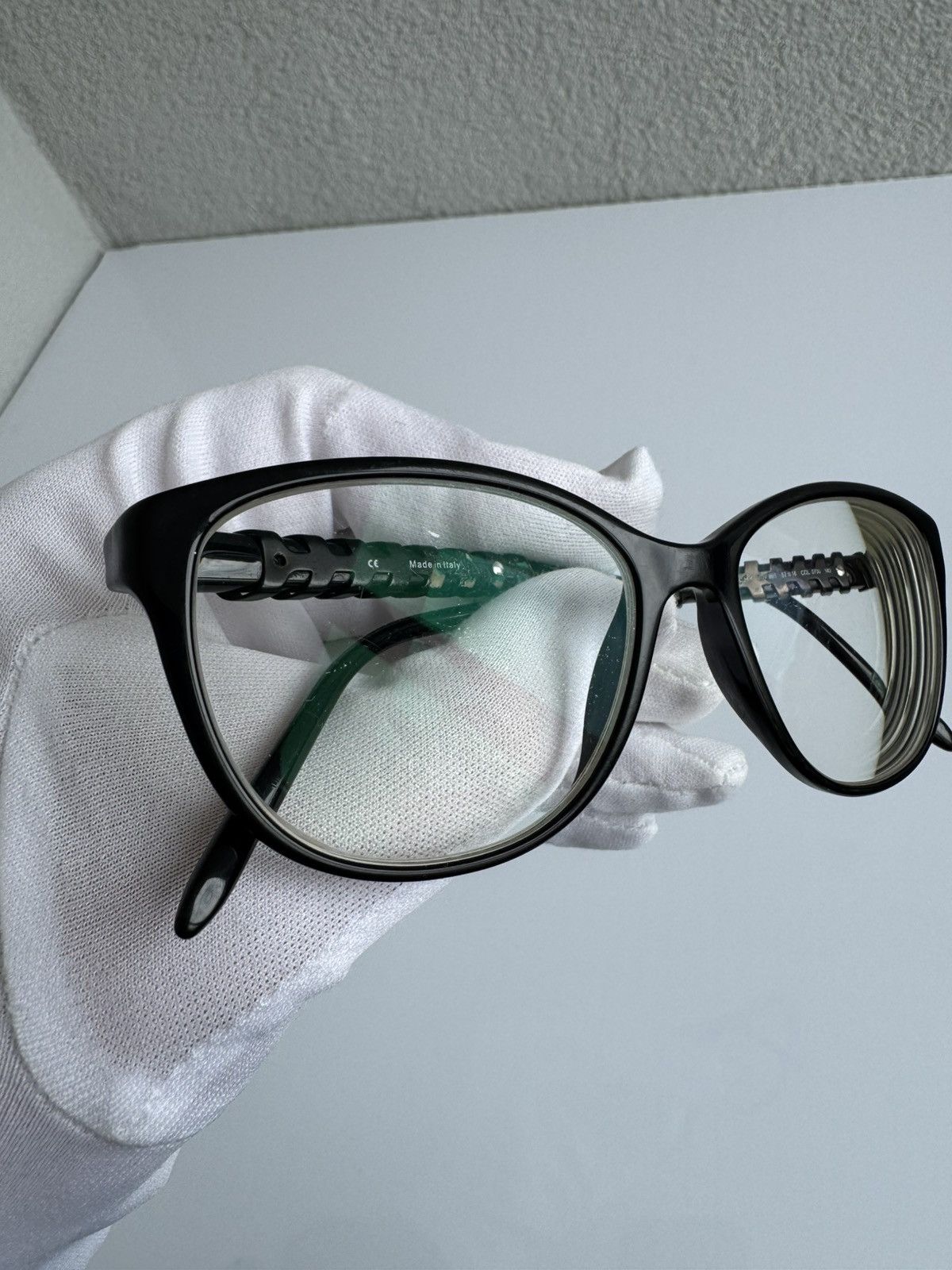 Givenchy Givenchy Eyeglasses VGV 865 Black Full Moon Rim Square Size ONE SIZE - 9 Thumbnail