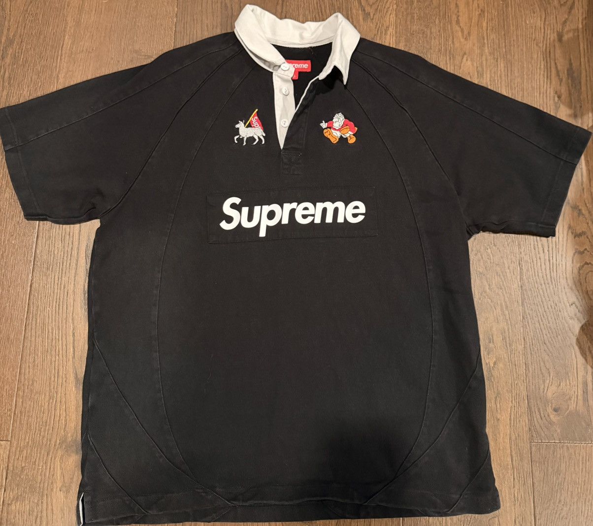 Supreme Supreme S/S Rugby Size US L / EU 52-54 / 3 - 1 Thumbnail