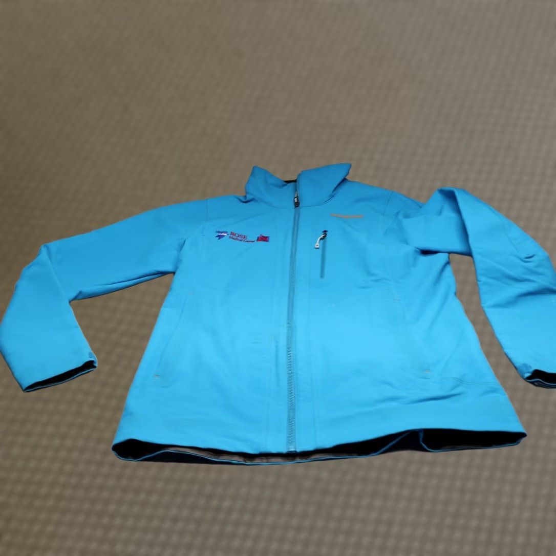 Patagonia Patagonia Blue Alpine Guide Softshell Jacket Women Large Full Zip LOGO Wind Rain Size L / US 10 / IT 46 - 1 Thumbnail