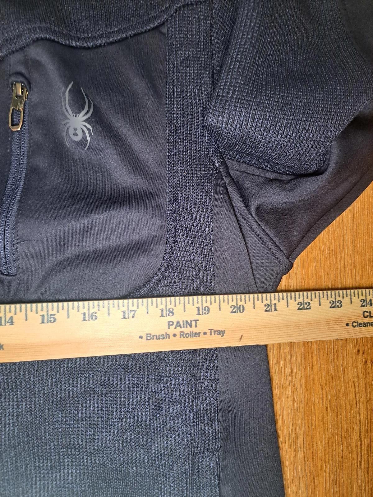 Spyder Spyder Fleece Jacket Mens Large Navy Blue Full Zip Size US L / EU 52-54 / 3 - 9 Thumbnail