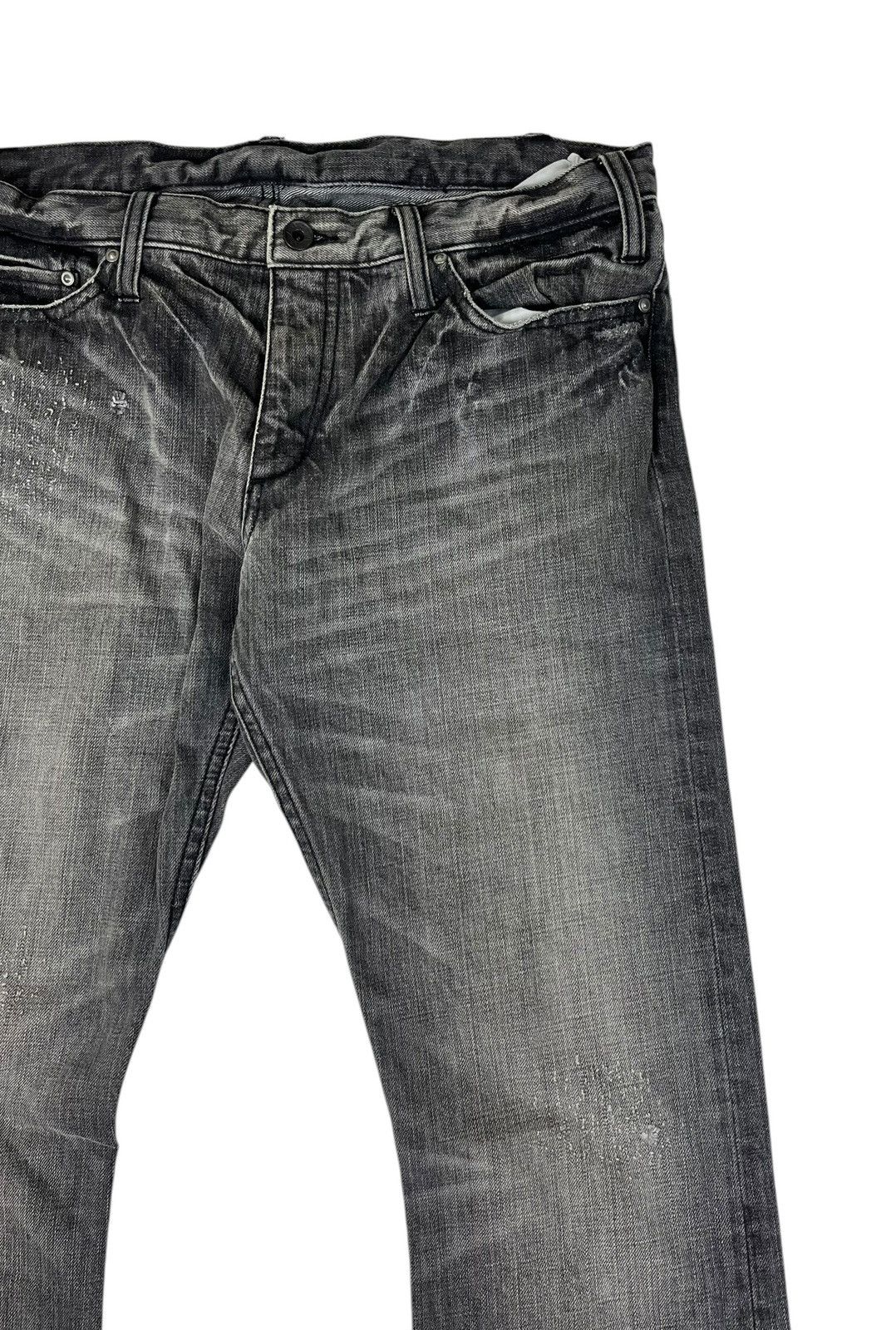Japanese Brand Japanese Brand Burden Flare Painter Denim Jeans Size US 34 / EU 50 - 6 Thumbnail